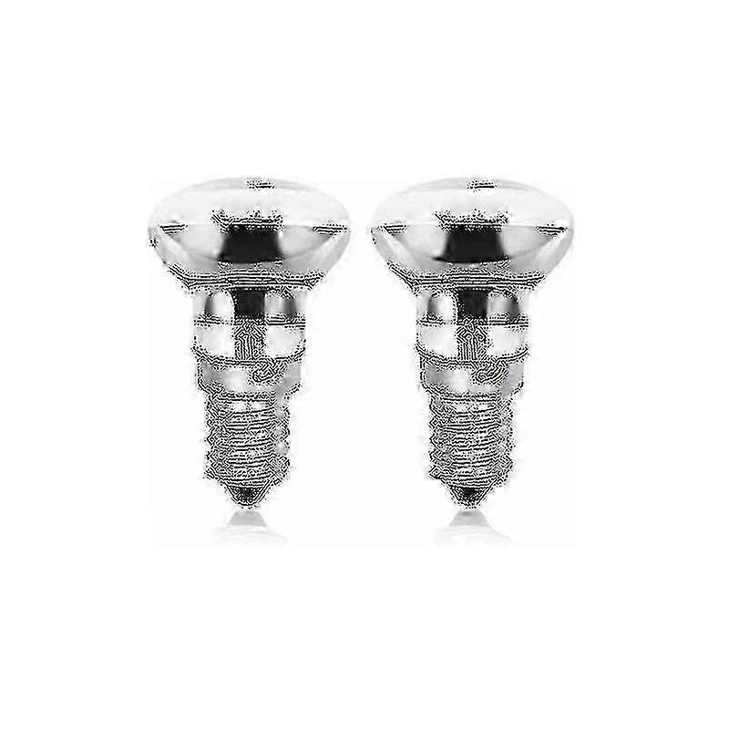 R39 E14 40W 溶岩ランプ電球、小型エジソン スクリュー SES リフレクター電球、ウォーム ホワイト 2800K 調光可能溶岩電球 (2 パック)