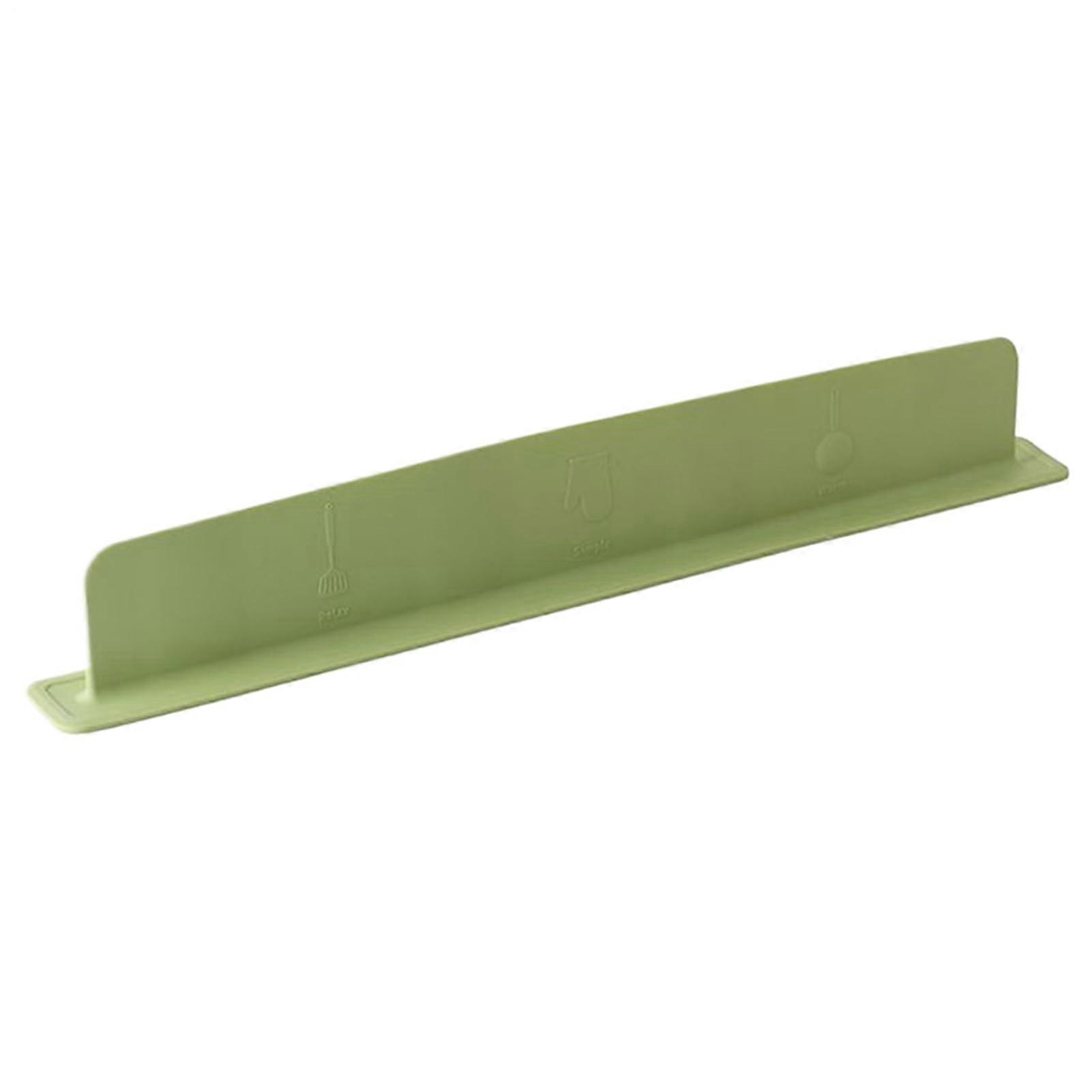 Sink Splash Guard, Silicone Water Stopper, 250g Countertop Protector, Suction Cup Design 49 x 8.1 x 5 cm Green