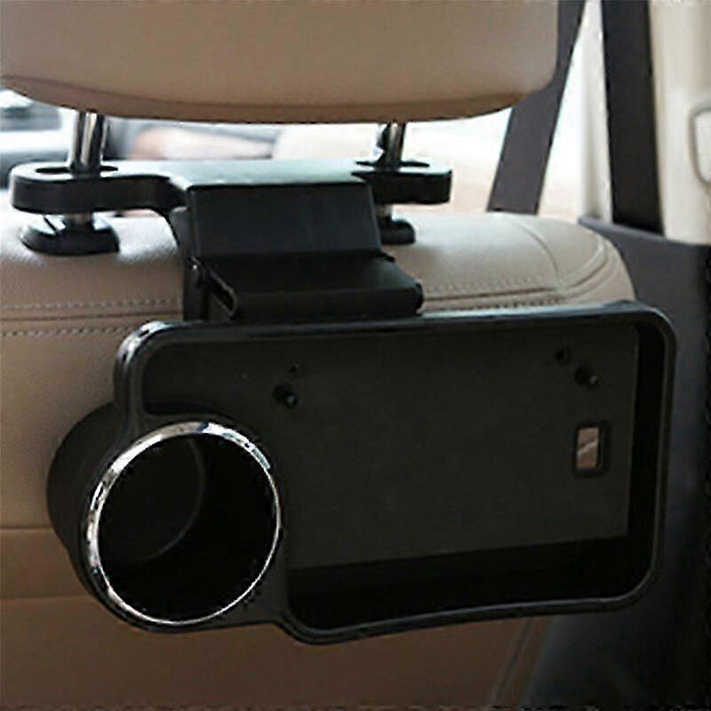 Car Back seat Organizer with Foldable Table Tray, Universal Multi-Function Portable