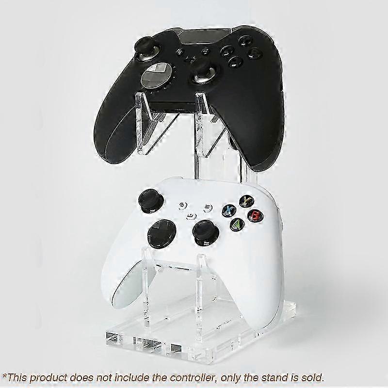 Game Controller Holder for Desktop - Compatible with PS4, Xbox One, and Switch - Black