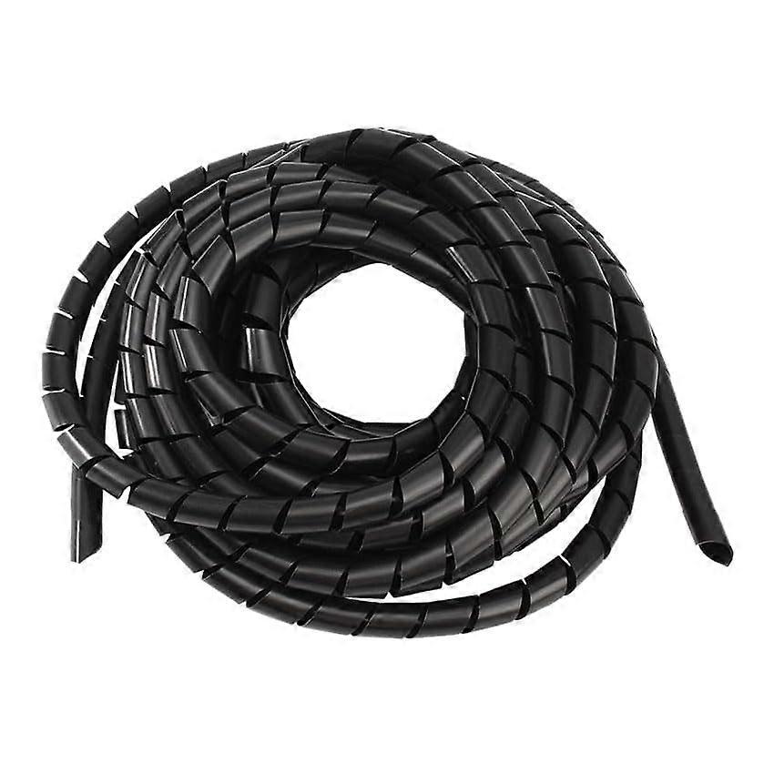 10mm x 10m Black Coiled Cord Sorting and Coiling