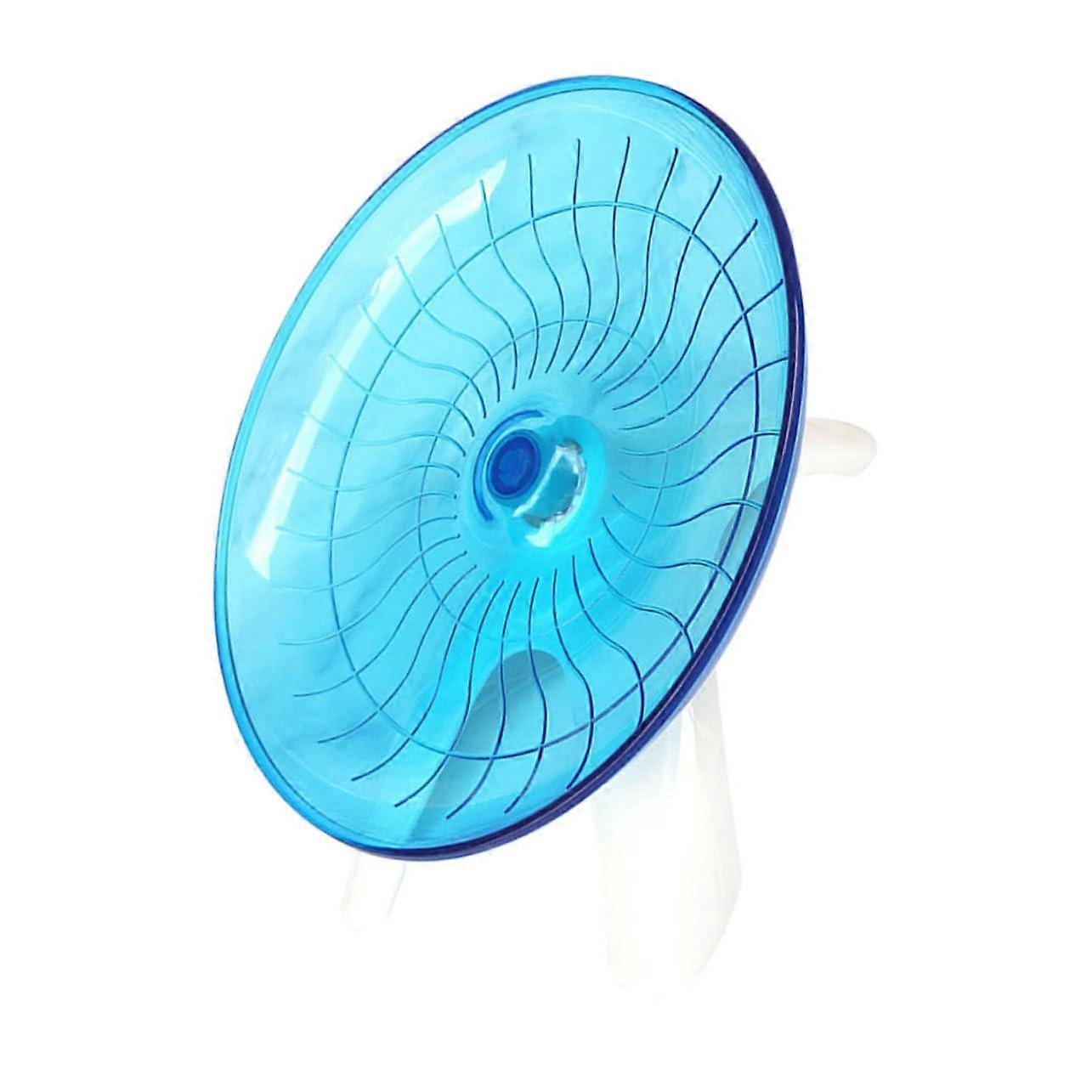 Hamster Wheel with Flying Saucer 18cm Large Silent Pet Running Wheel in Random Color for Small Animals