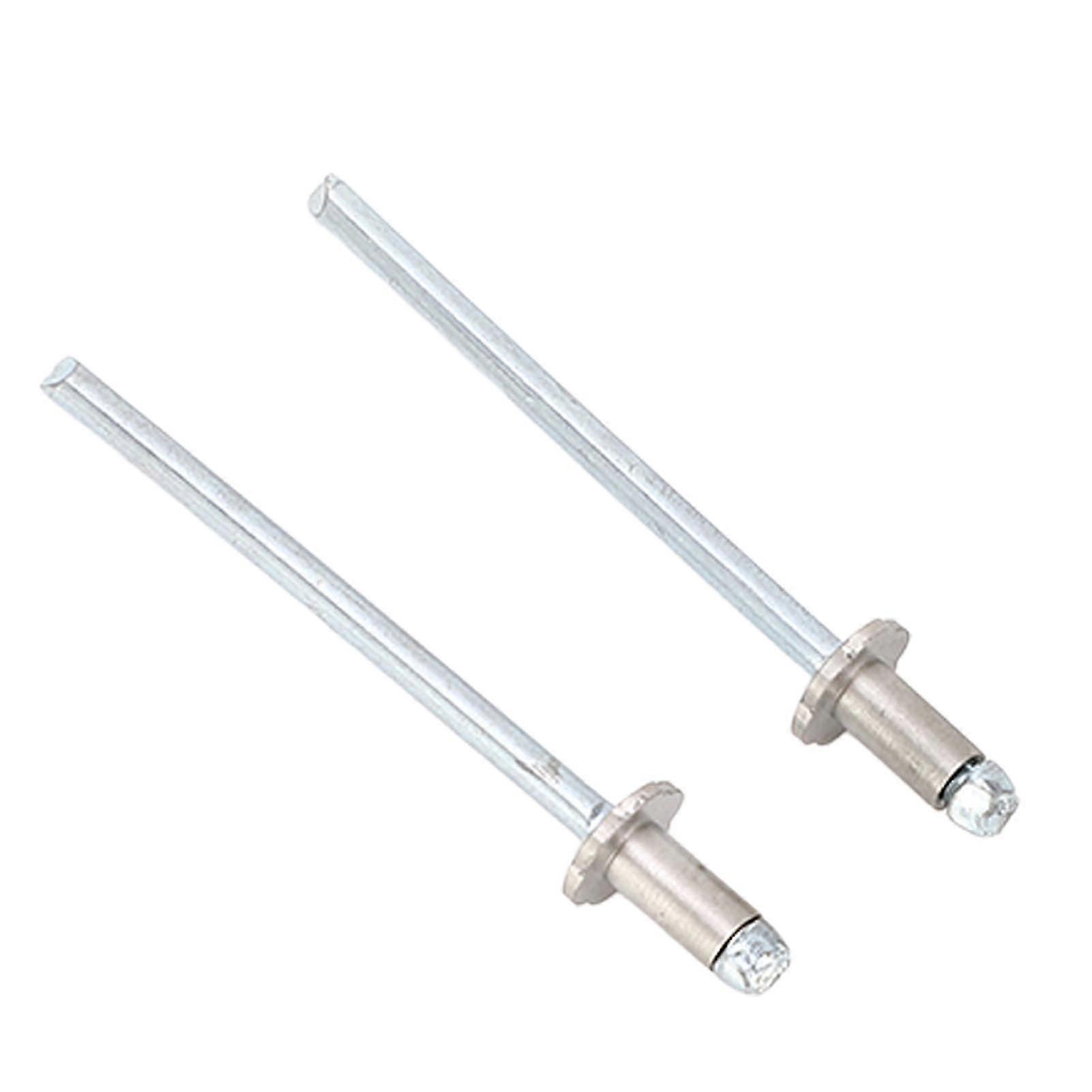 2 Pcs Rosette Rivets Stainless Steel Rosette Pop Rivets Replacement for Certain Vehicle Door Tags