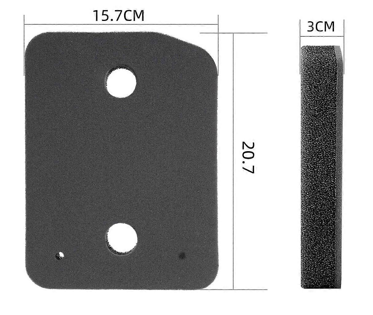 6 pieces of filter sponge