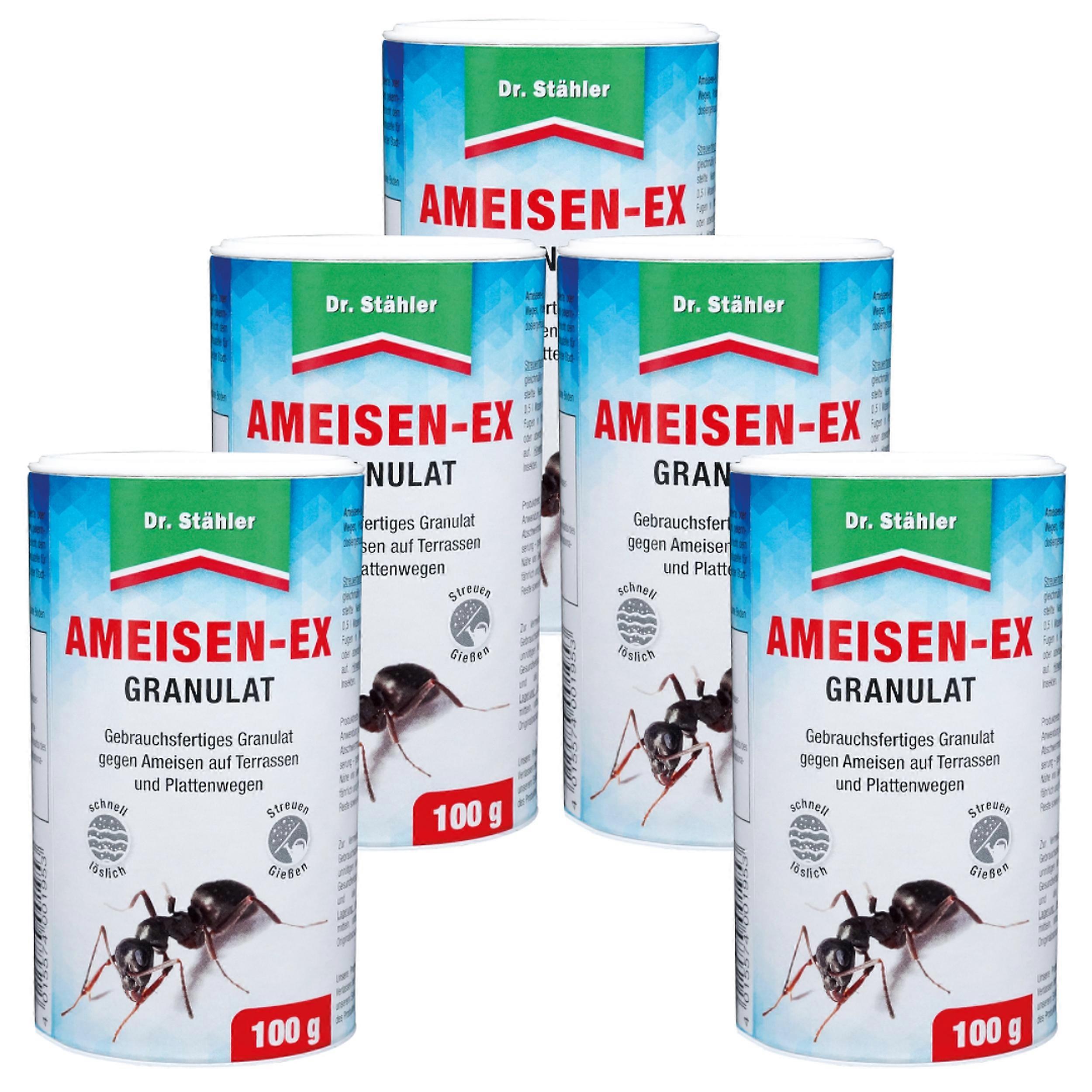 5 x DR. STÄHLER Ameisen-Ex granulate, 100 g