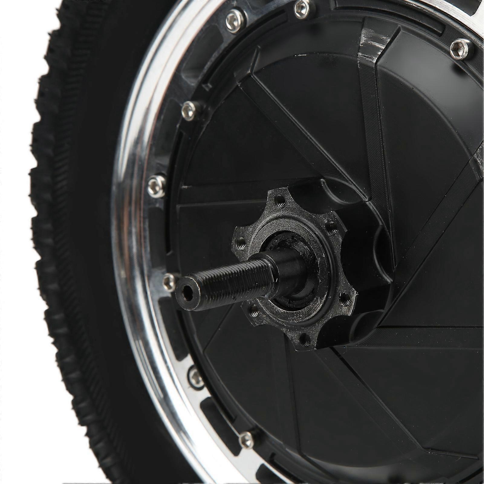 12in Wheel Hub Motor Assembly 48V‑96V 800W‑6500W with Inner Outer Tire Drive Motor Kit for Electric Motorcycle Off Road Vehicle