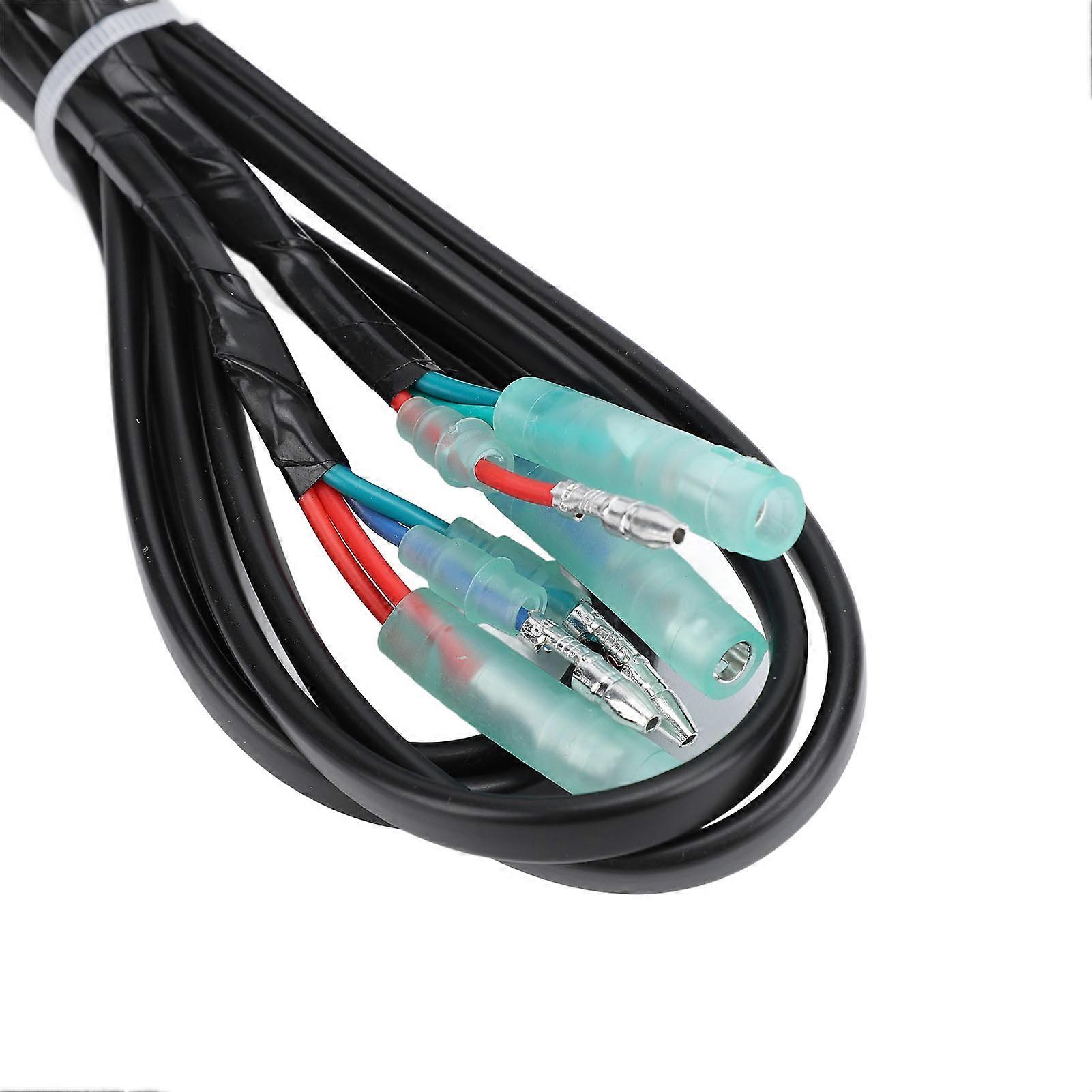 Remote Control Box Throttle Shift Lever Marine Outboard Power Trim Tilt Handle for 6X3 Flush Mount Remote Control Box 6X3‑48206‑02