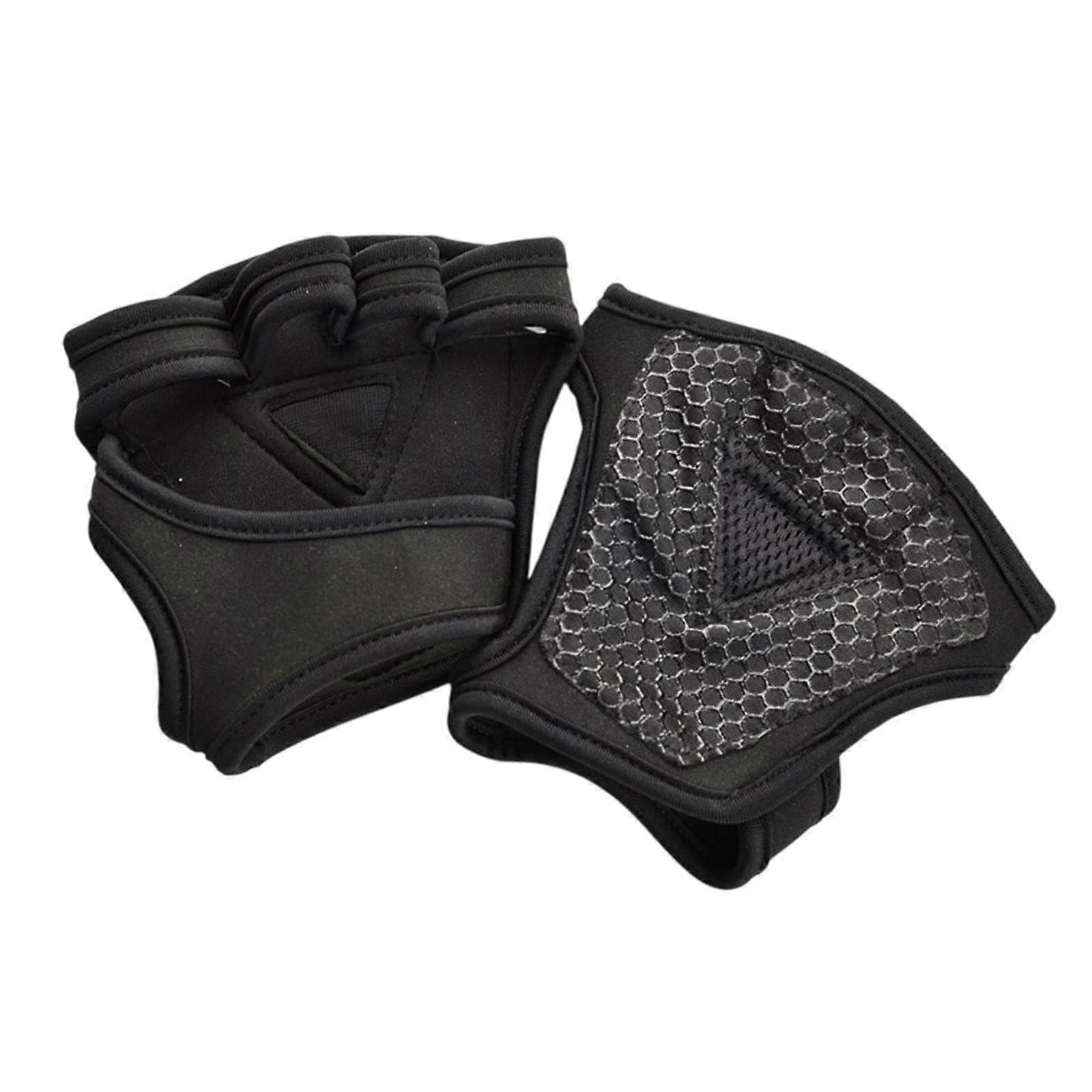 Weightlifting gloves with wrist support training gloves for men and women for barbell