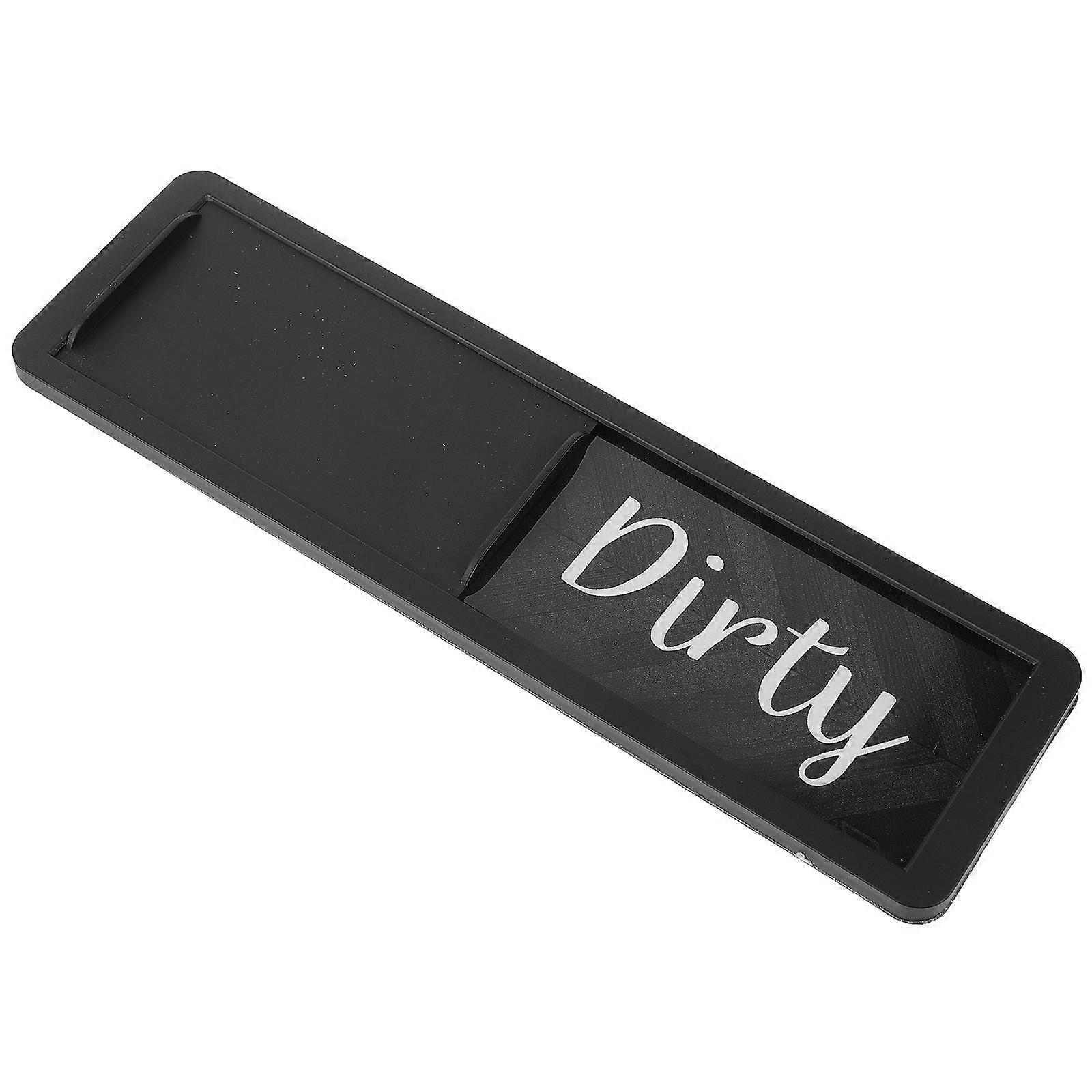 Clean Dirty Sign For Dishwasher Rectangular Magnet Attachment Home Decoration 1Set