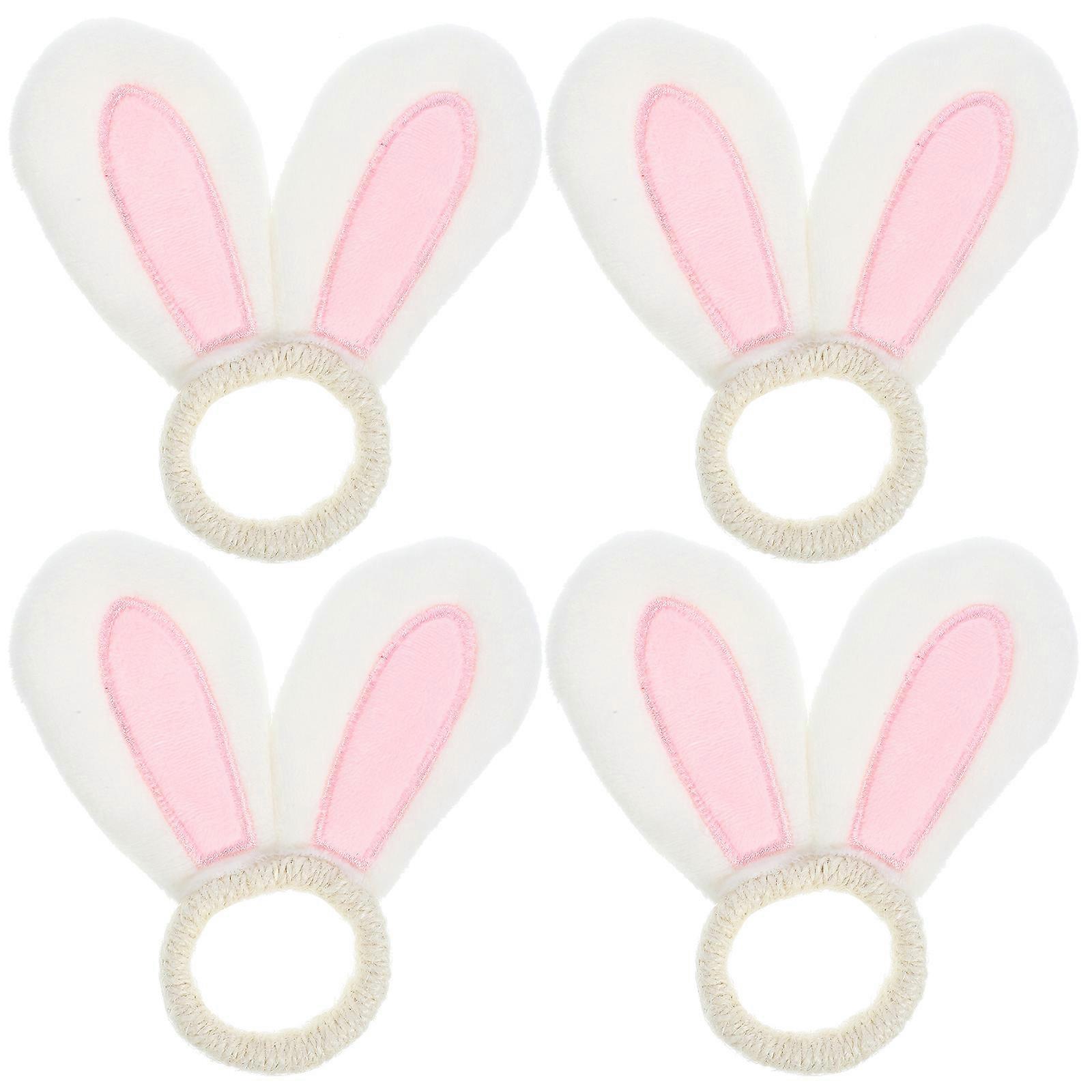 イースターナプキンバックル装飾ナプキンリングウェディングディナー内径3cm4個