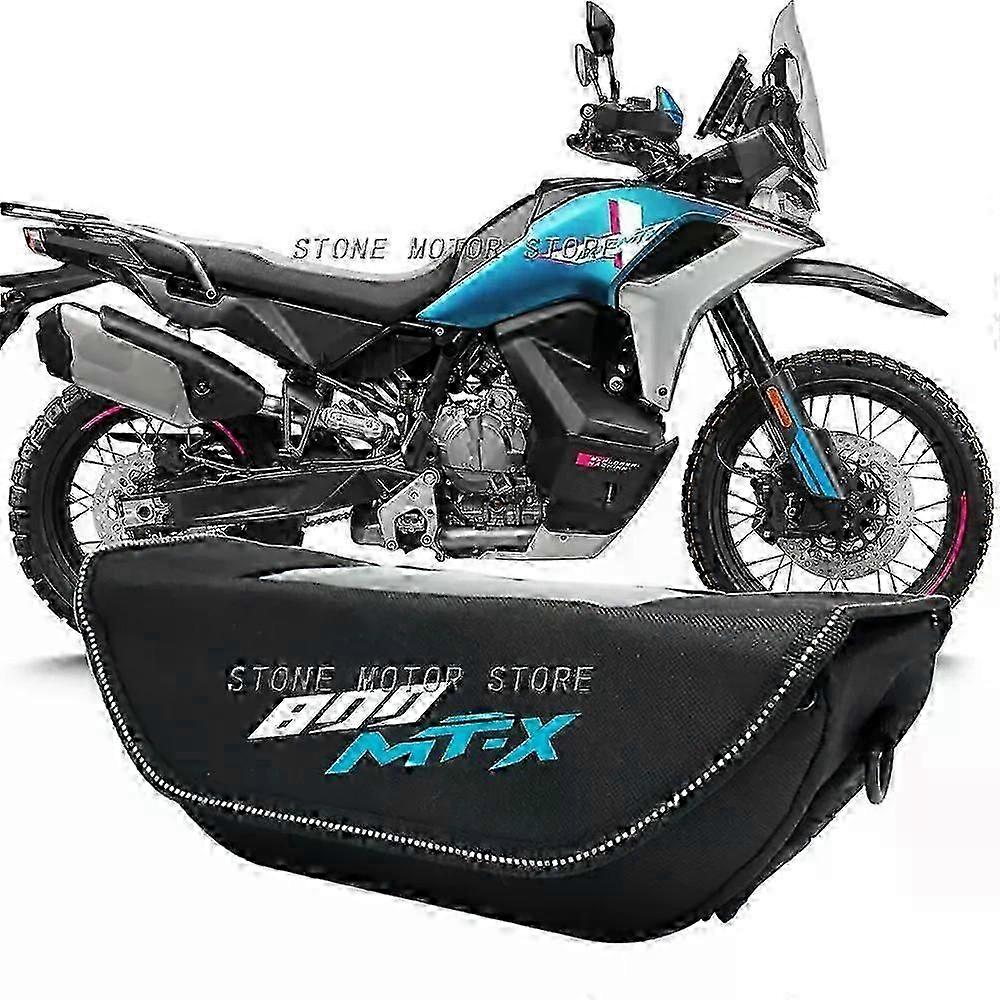 Apply Fit For  CFMOTO 800MT-X 800 MT-X 800mt-x 800mtx 2025 Motorcycle Handlebar bag waterproof handlebar travel navigation bag-Q