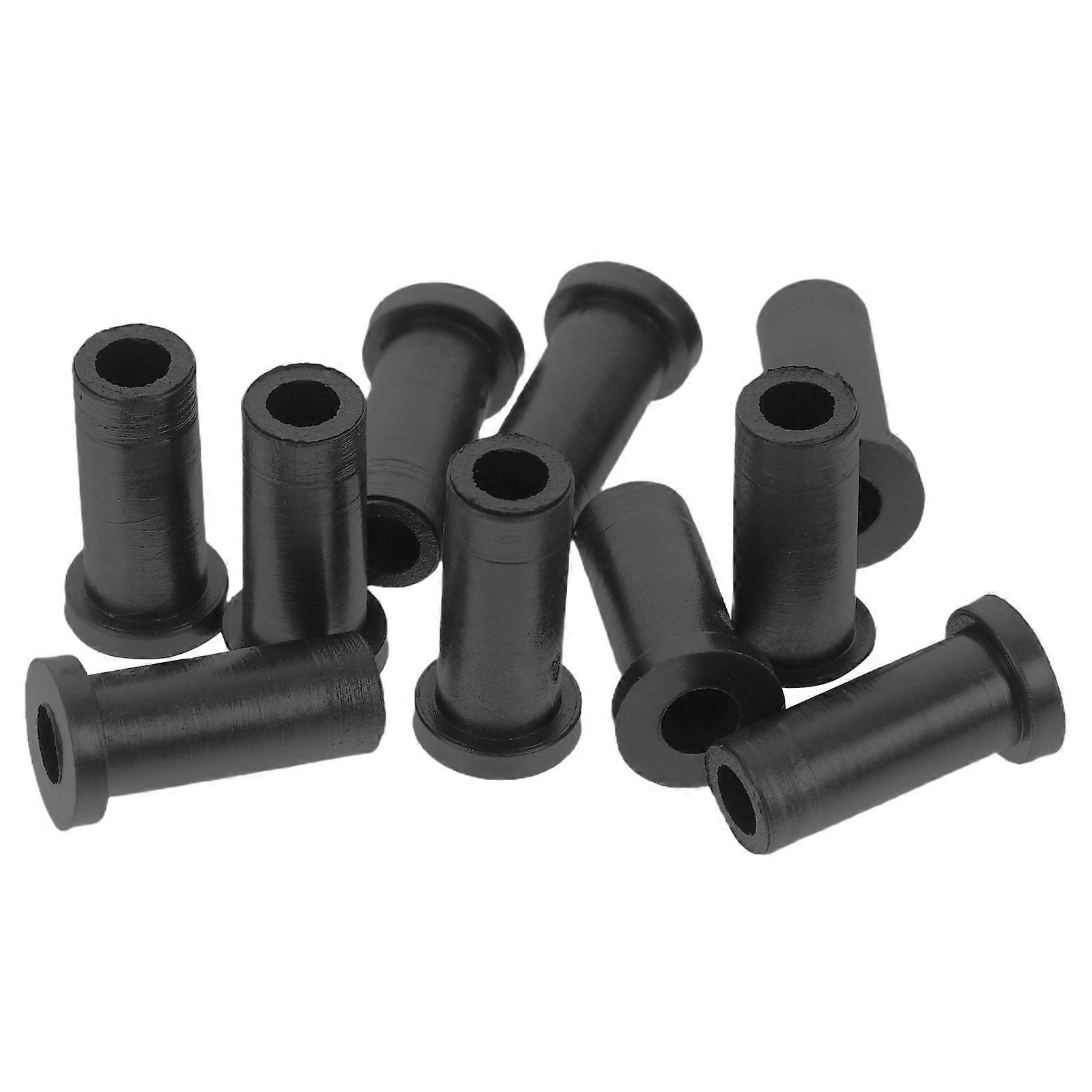 Black Rubber Feet For Rice Cooker Pressure Cooker Antislip Antivibration Heat Insulation Noise Reduction 10Pcs