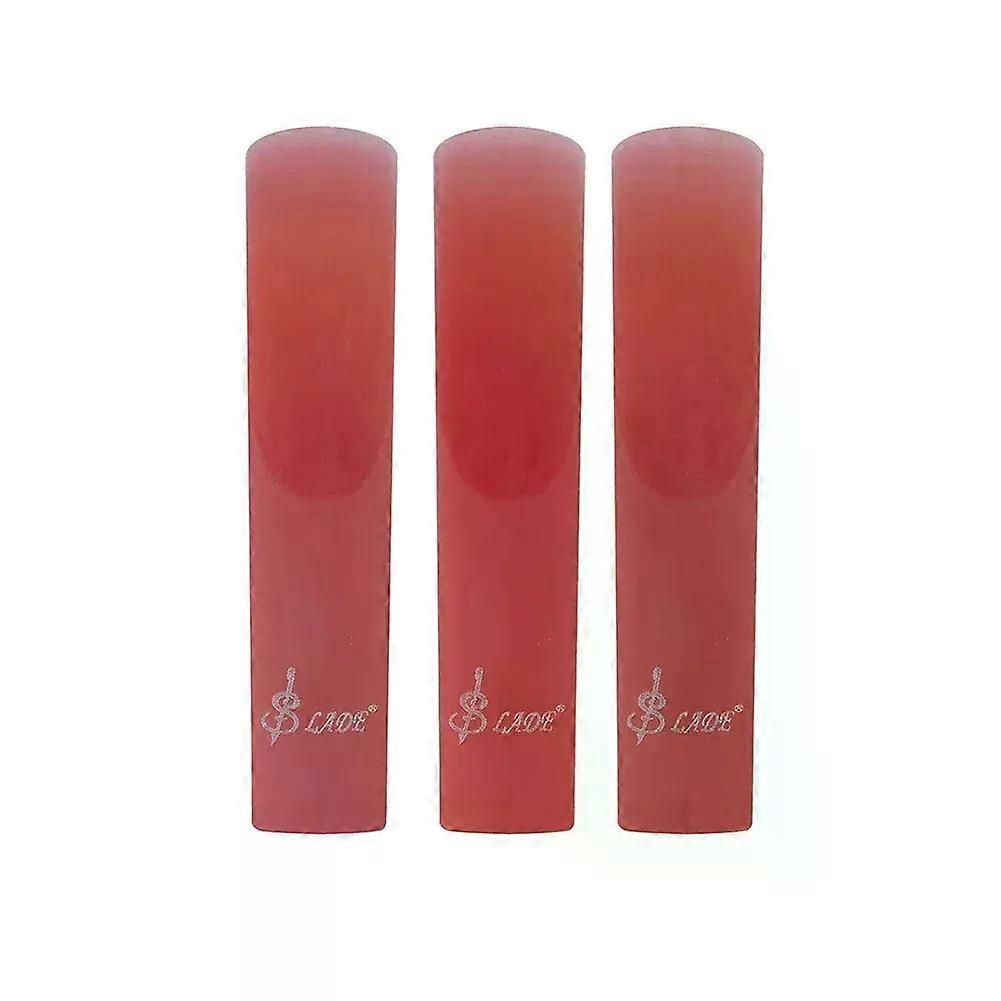 3pcs Saxophone Reeds Resin Plastic Saxophone Reeds Parts For Clarinet Soprano/Alto/Tenor Saxophone Instruments Parts