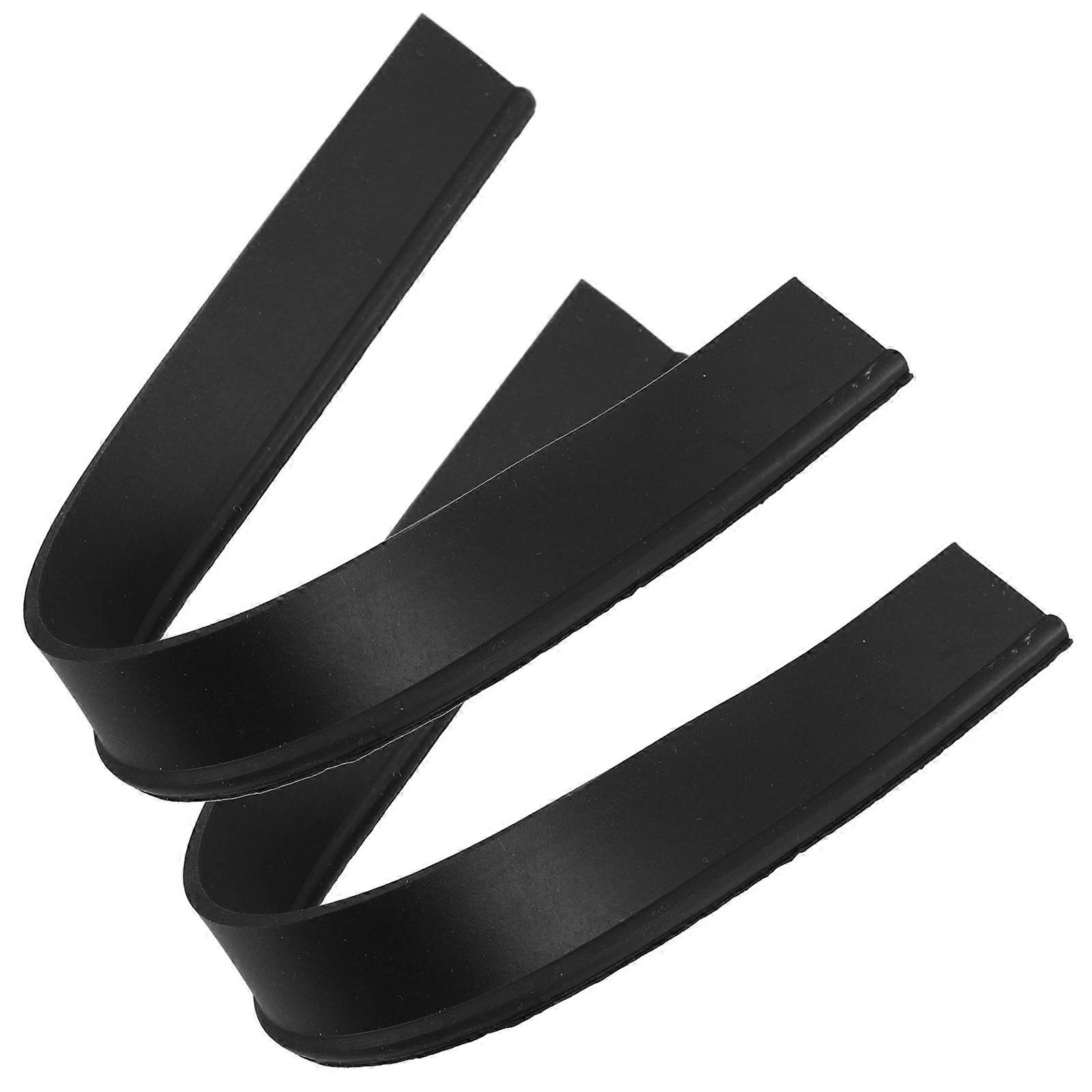 Rubber Squeegee Replacement Tool for Windows, Showers & Surfaces Easy Install, 2pcs Set