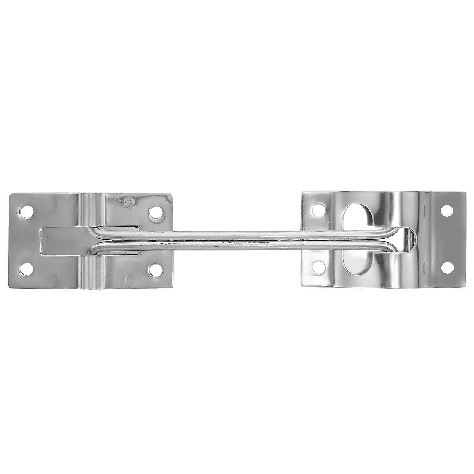 Silver Hanging Hook Metal Door Latch for Trailer Durable Holder