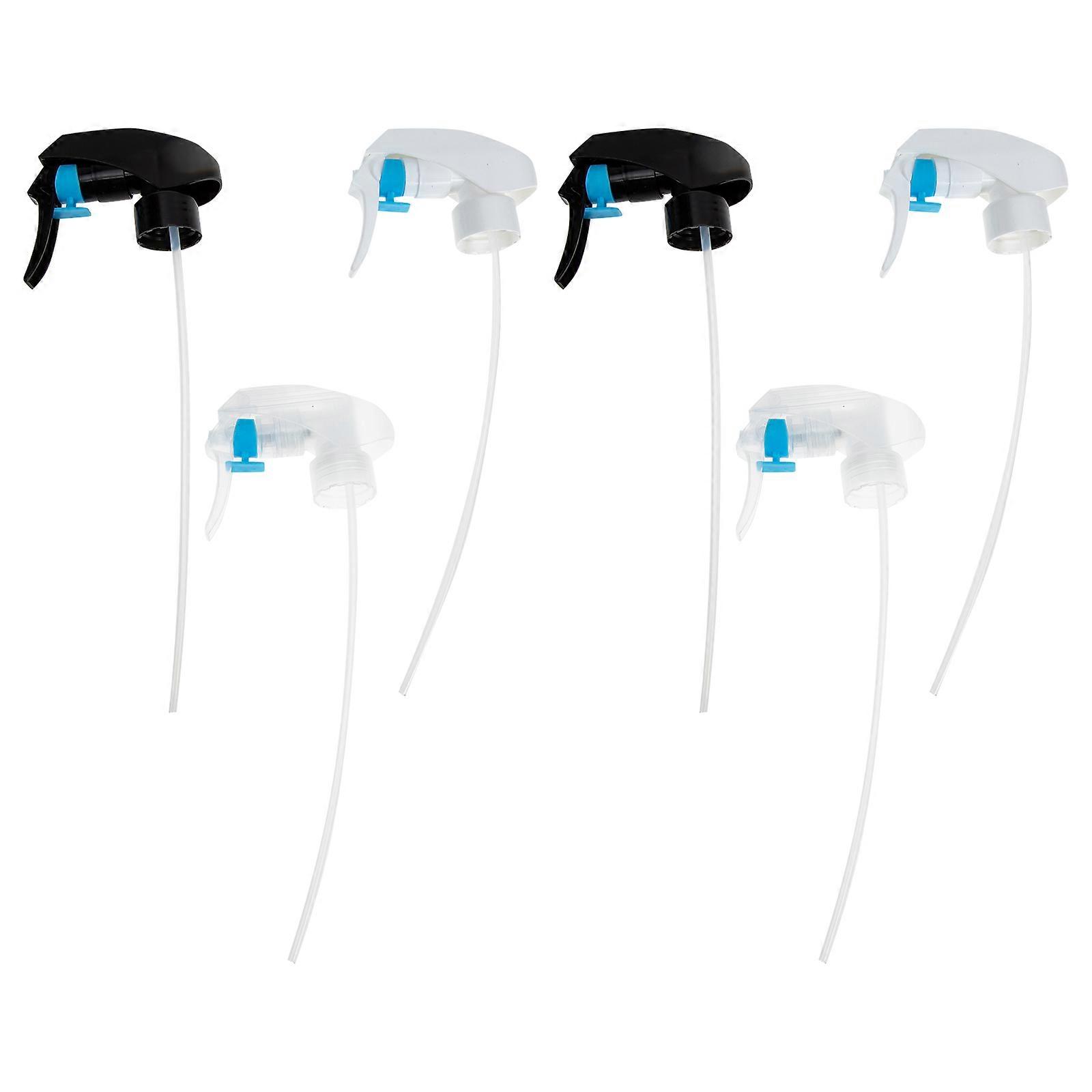 6pcs Trigger Sprayer Nozzle For Bottles Leak Ergonomic Design For Cleaning Hair Care Gardening Pet Training