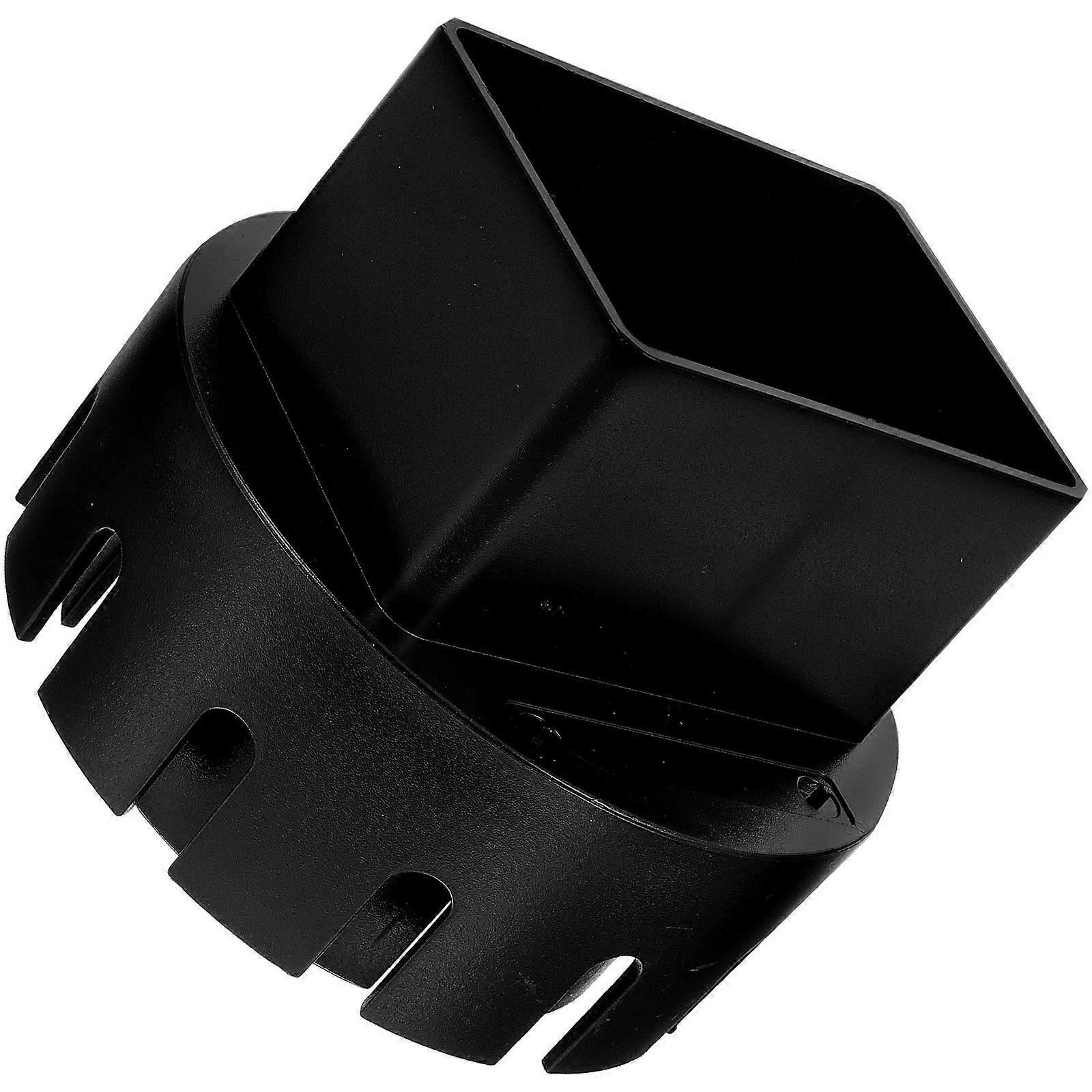 Gutter Downspout Adapter Seamless Integration Rainwater Management Plastic 4.9×4.9×4.1in 1Set