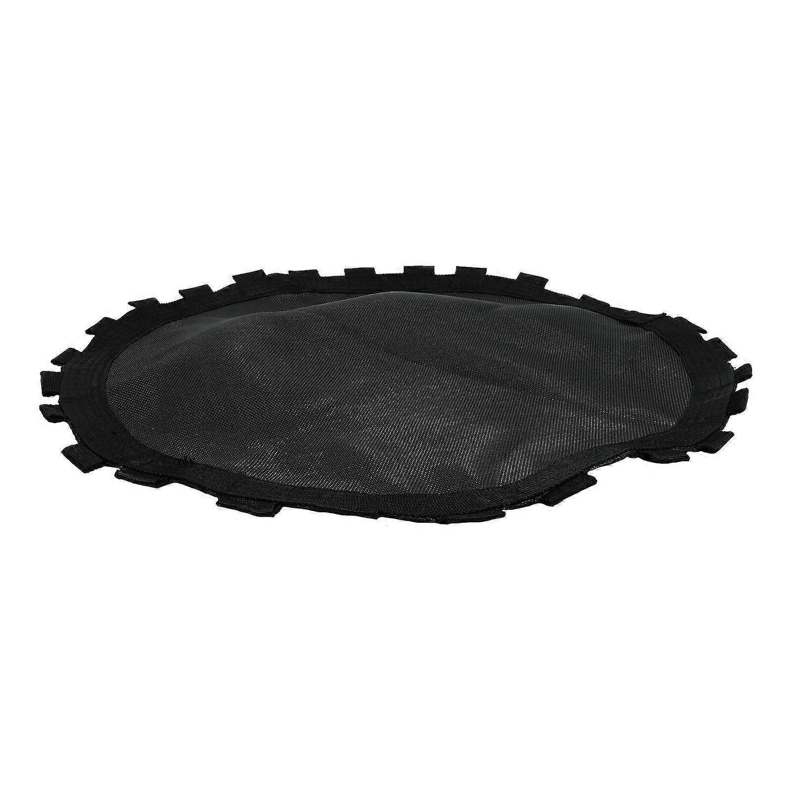 Jumping Mat Trampoline Replacement Round Cover For Children In Garden Black 1Pcs
