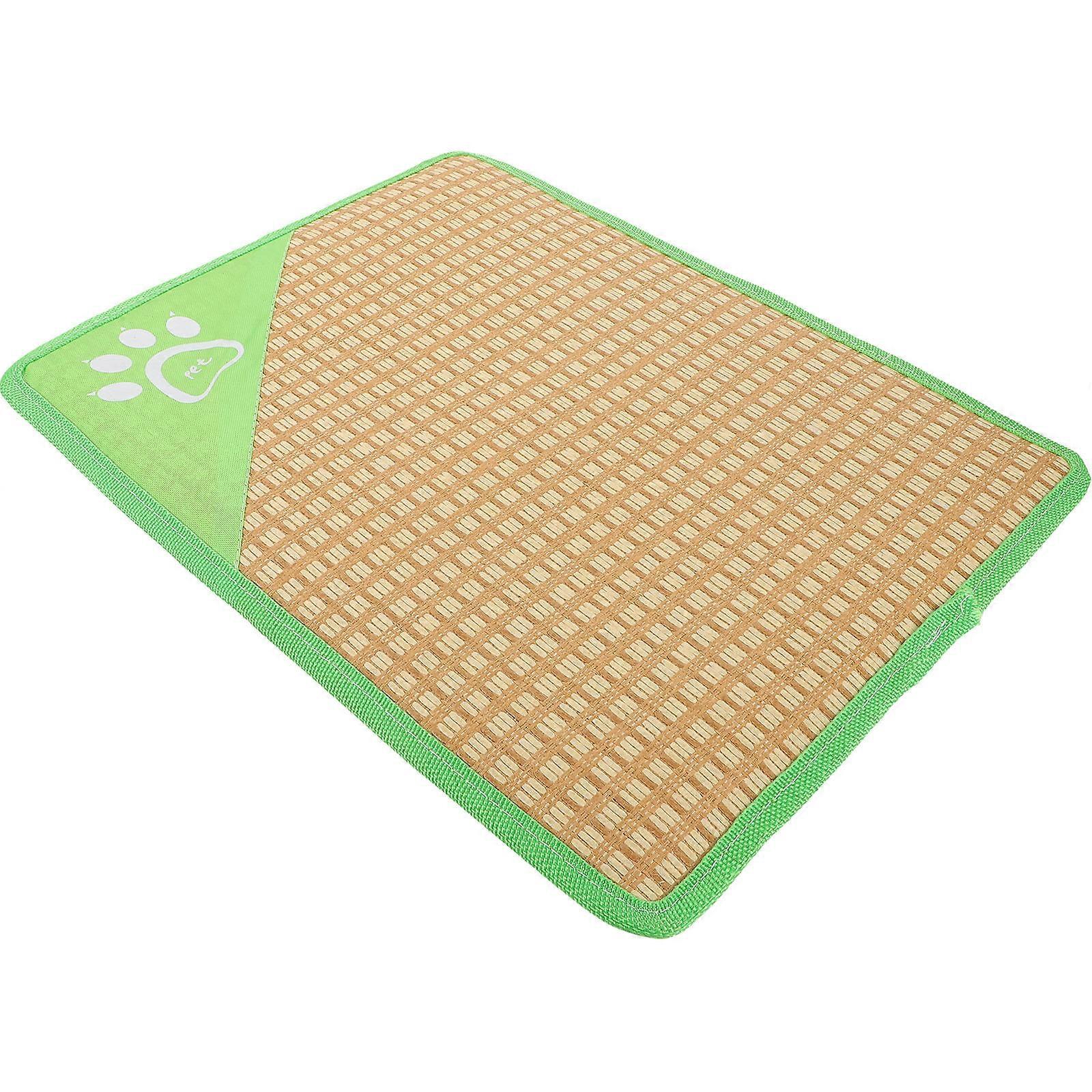 Pet Sleeping Cushion Cat Summer Nest Lightweight Portable Indoor Use 47x34.5cm Easy To Store 1Pack
