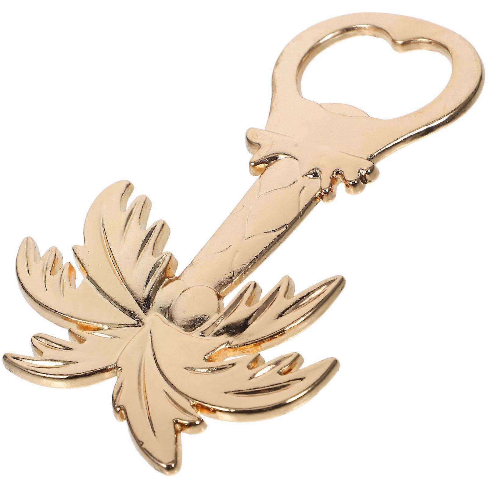 Universal Themed Bottle Opener Cap Opener Palm Tree Shaped Zinc Alloy For Mexican Celebrations 1Pcs