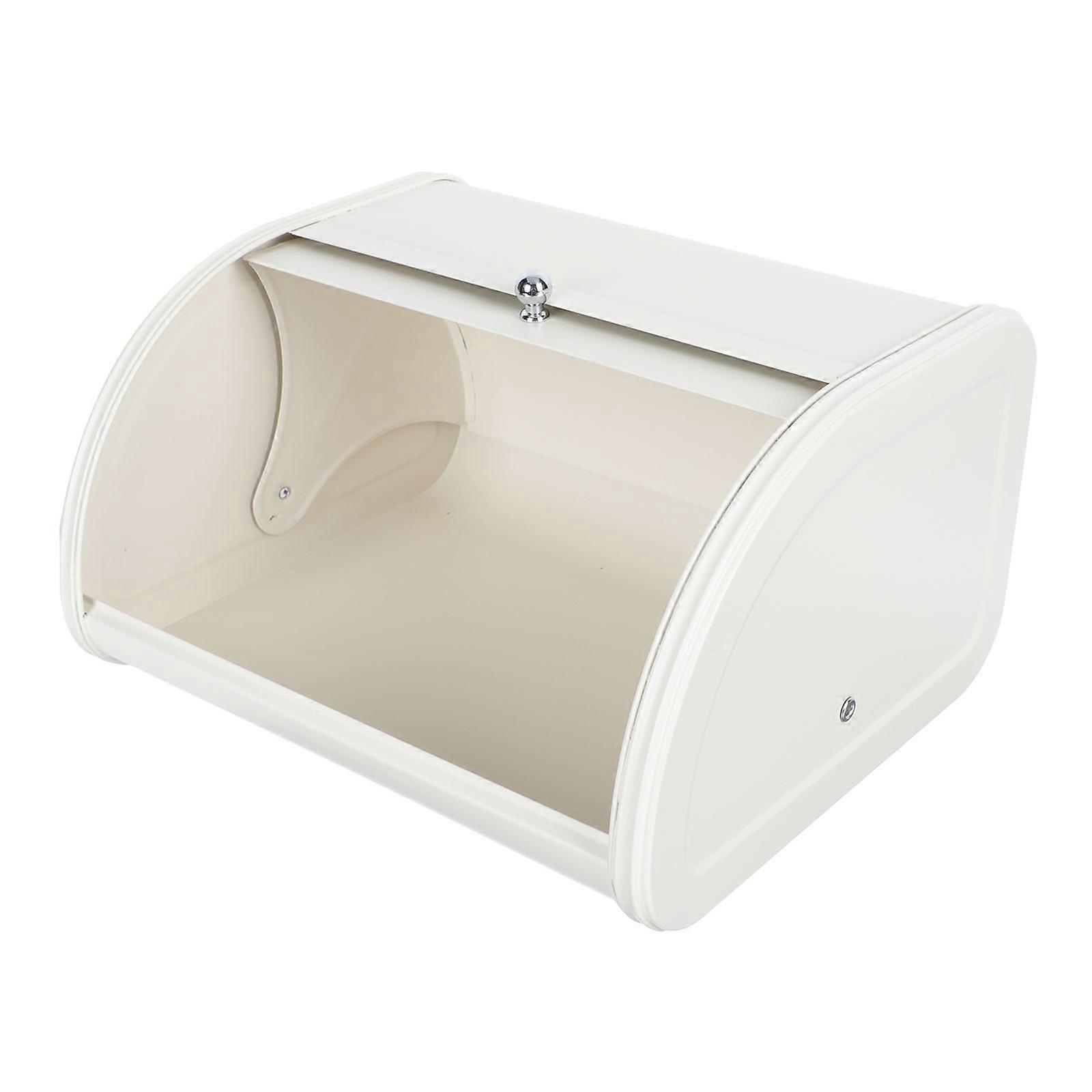 Modern Bread Box 1Set Designed For Kitchen Use 30X27Cm In Beige With Simple Appearance For Effective Kitchen Organization