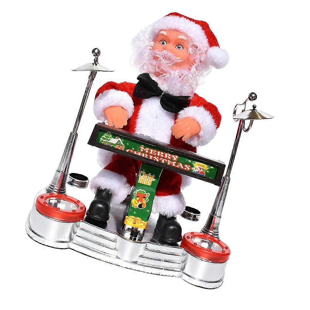 Christmas Santa Claus Toy Kids 17x11x19.5cm Singing Function 1Pcs
