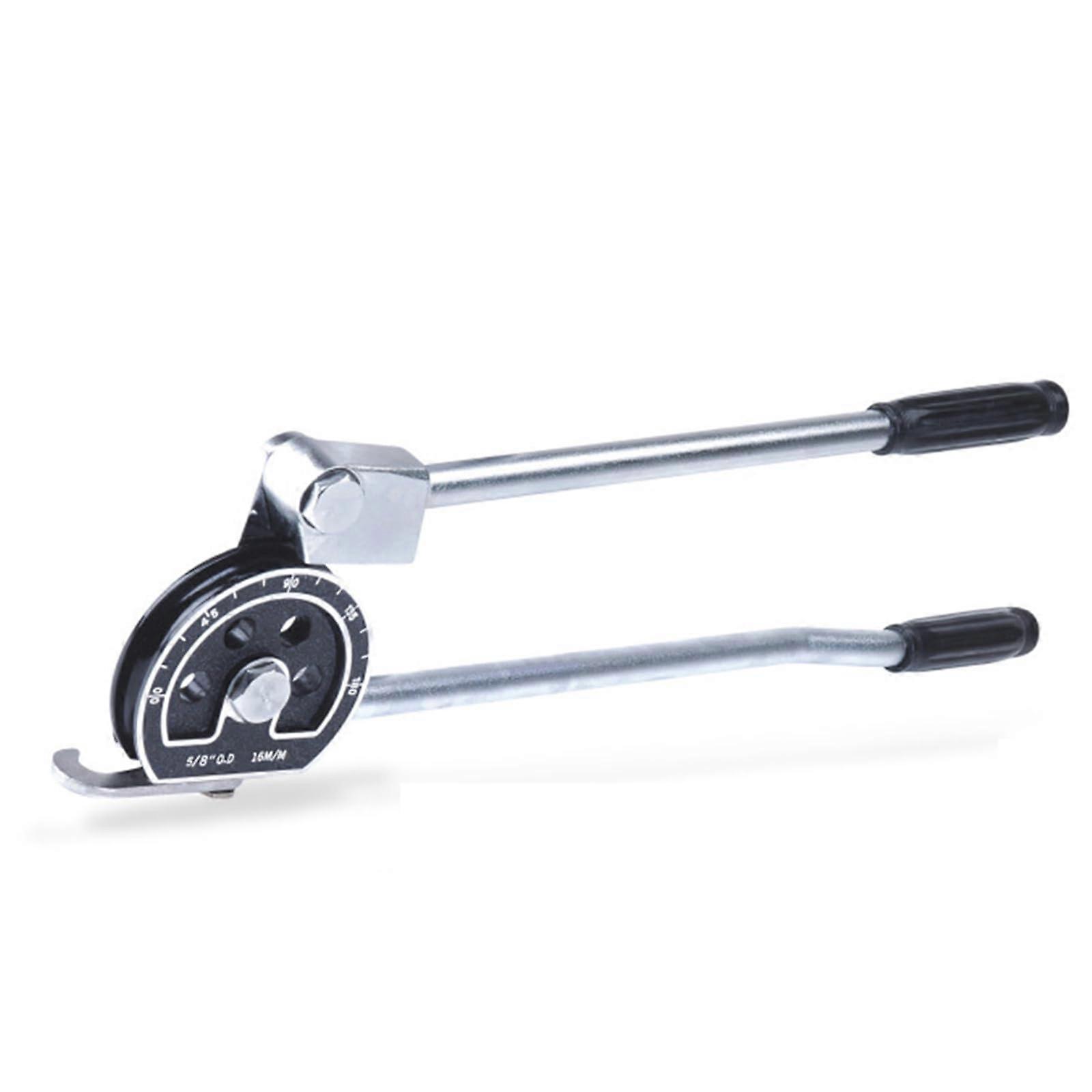 Manual Pipe Bending Tools for Copper Pipes, 12-16 mm Diameter, Adjustable Thickness 0.6-1.2 mm, Black Design