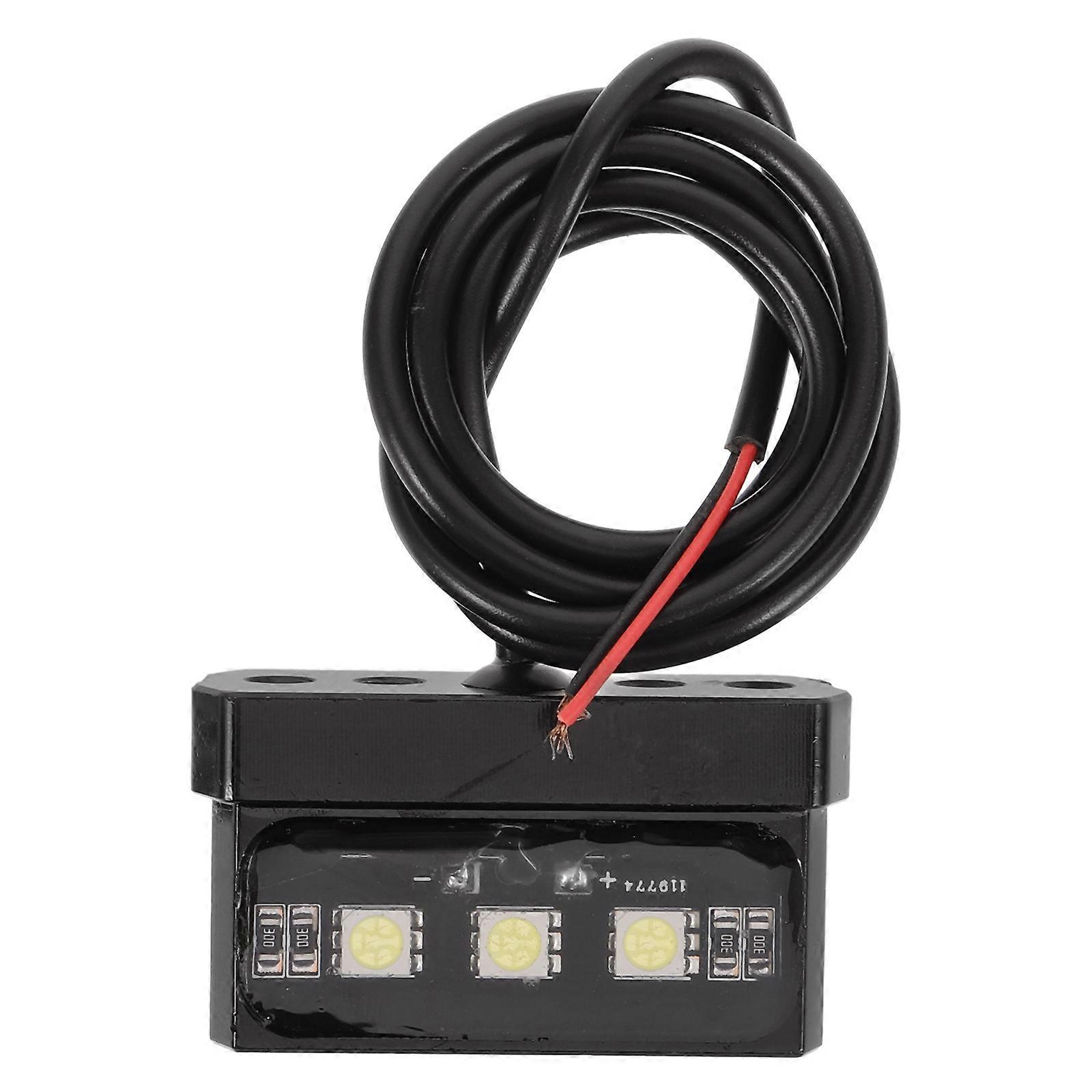 Towing Lights License Plate Light Rv Low Light Conditions Compact Versatile Functionality 1Set