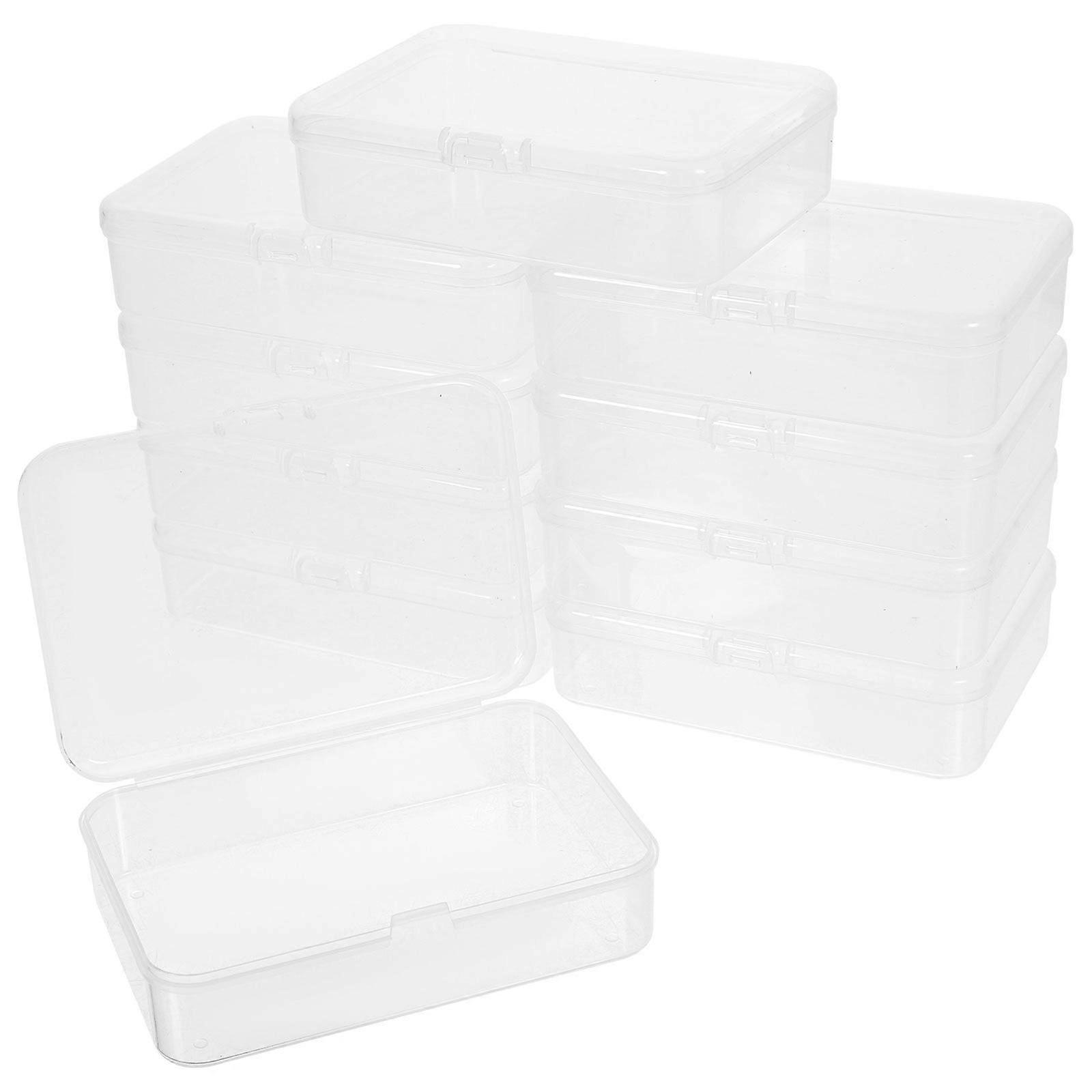10Pcs Playing Card Case Card Holders for Playing Card Clear Playing Card Storage Case Cards Container