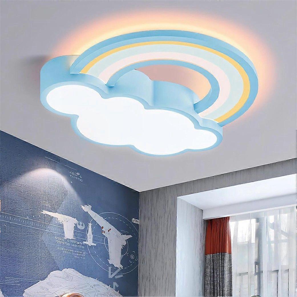 Moderne taklampe Cloud Dimmbar LED-lysekrone Pendellampe for soverom