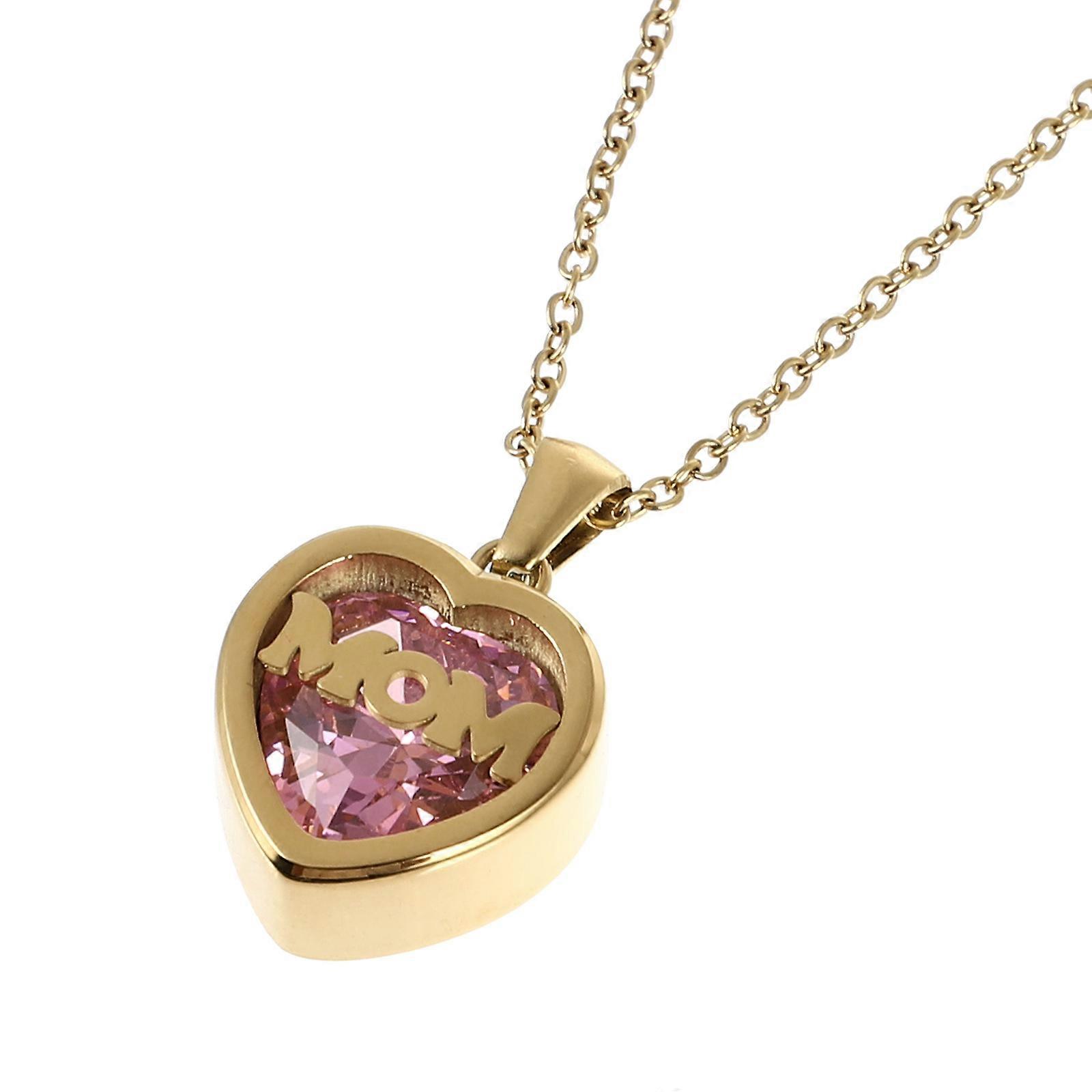 Heart Shape Pendant Necklace, Stylish and Rust-Free Accessory for Her