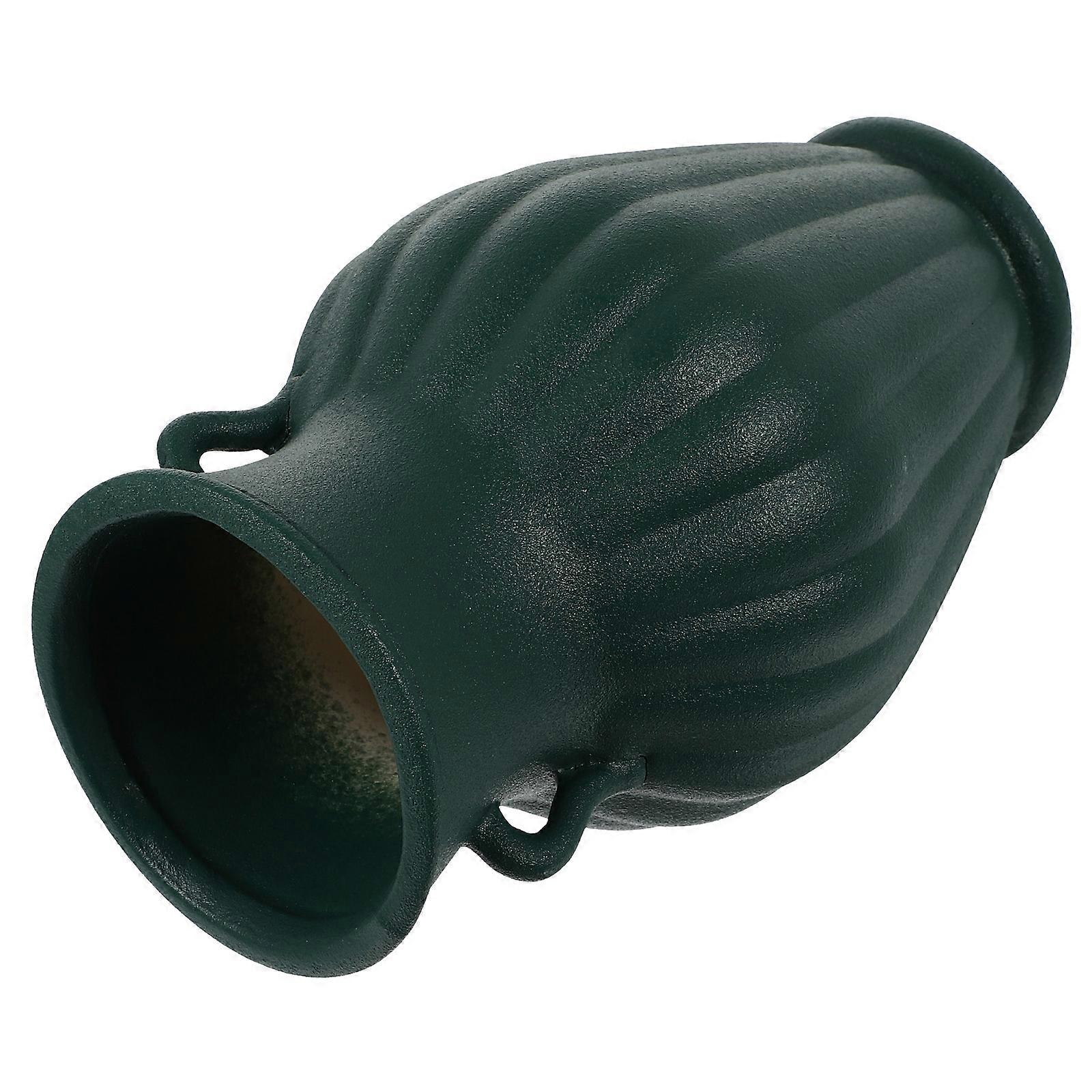 Round Ceramic Vase, Ideal for Desktop and Living Room Decor