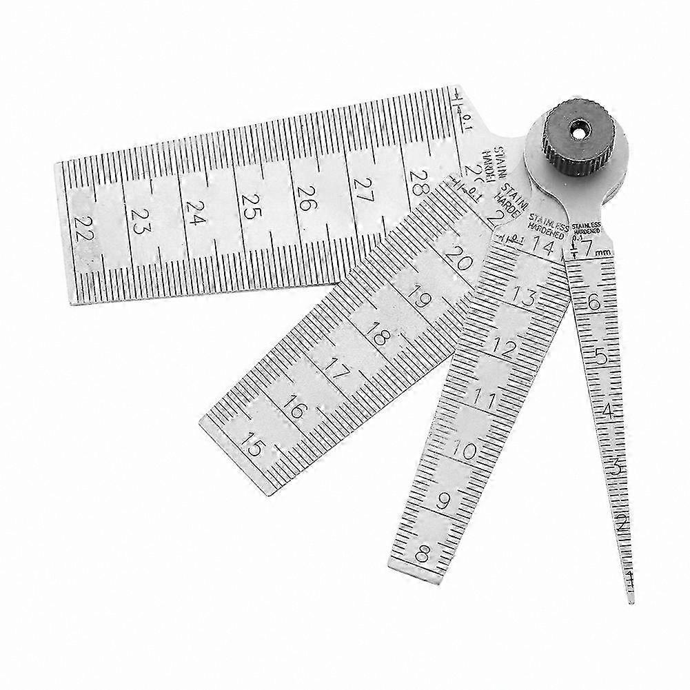 مجموعة مقياس مستدق من الفولاذ المقاوم للصدأ لفحص الثقب وتطبيقات اللحام