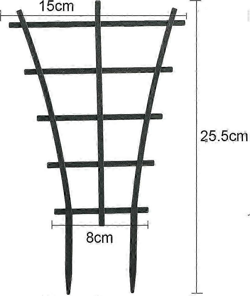 Support for climbing plants, 6/12 mini garden trellis, stacked - Support for potted climbing plants