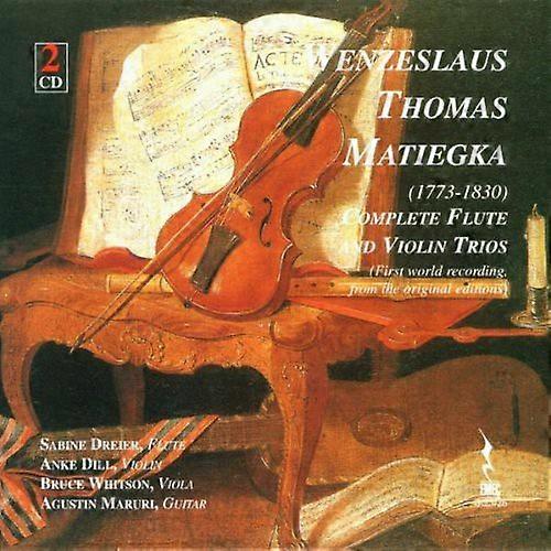 Matiegka - Complete Flute & Violin Trio  [COMPACT DISCS] USA import