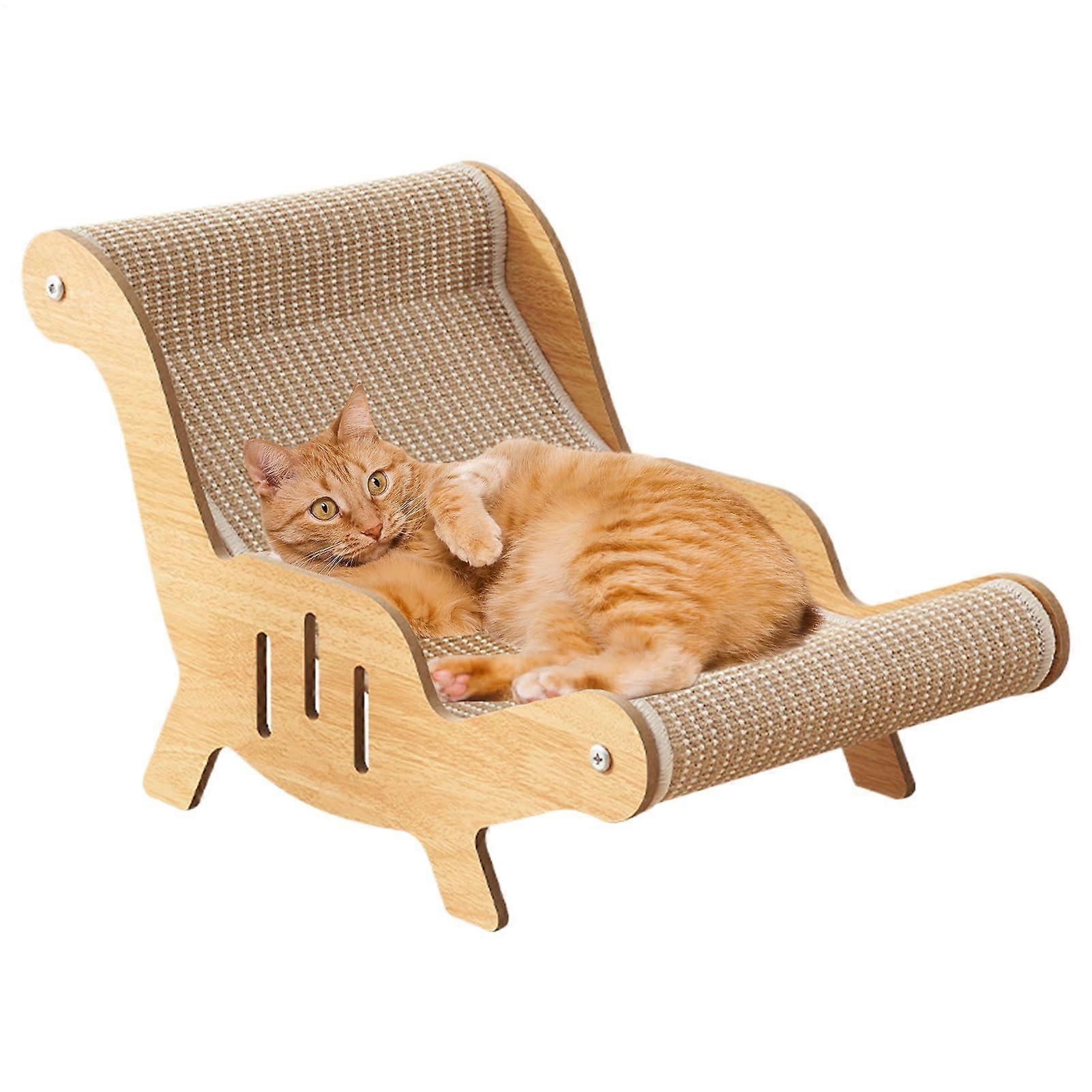 Cat Scratcher Cardboard Scratching Board for Cats, Sisal Post, Resting Spot