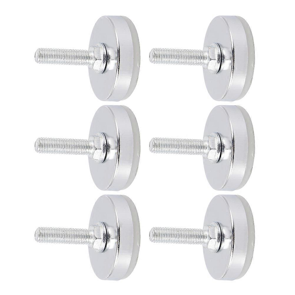 Heavy-duty Leveling Screw Legs 6Pcs Adjustable Support Feet For Furniture Owners With Floor Protection Feature