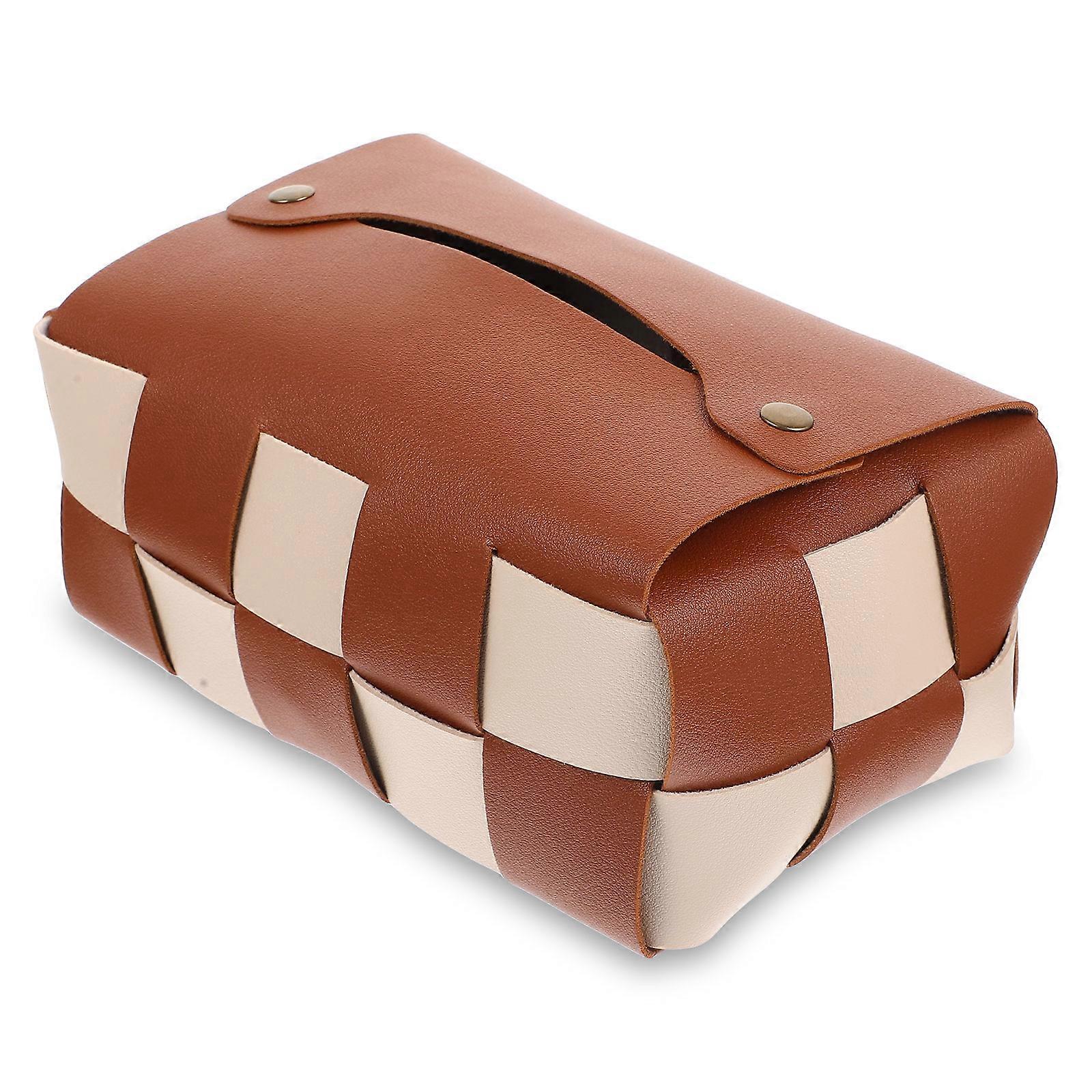 Household Tissue Storage Box Featuring Nordic Style And Minimalist Aesthetic Perfect For Restaurants 1Pack