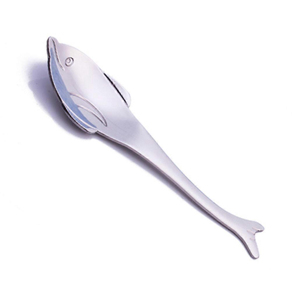 Stainless Steel Dolphin Shaped Coffee Spoon for Stirring Mixed Drinks and Tea 8.5 Inches