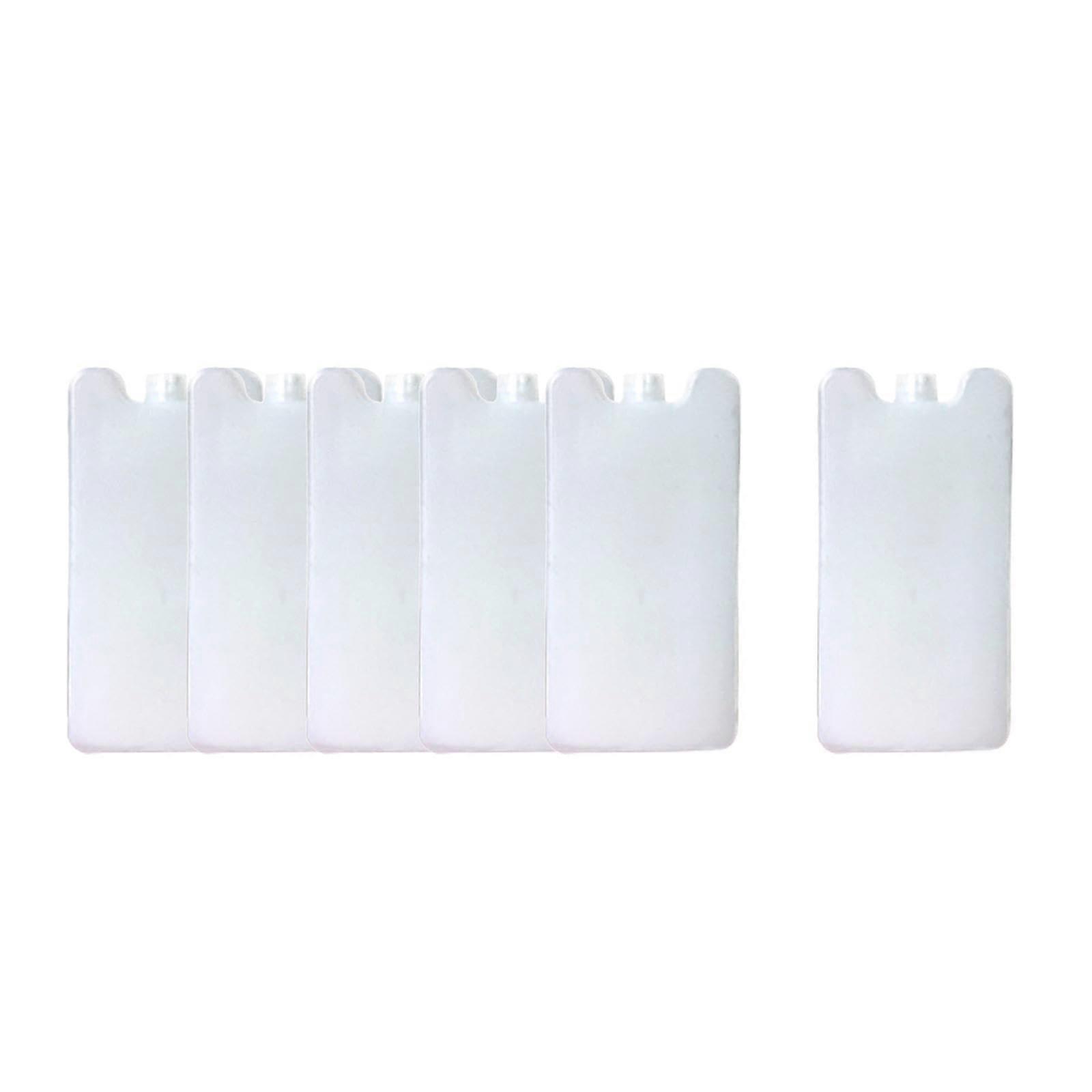 6X Kuehlakku For Coolers Ice Block Freezing Pack Lunchbox Cooler 8 Cm X 2 Cm X 17 Cm Ideal For Beach Hikes