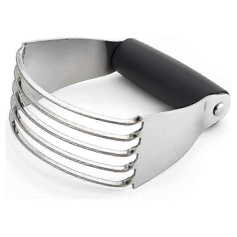 Professional Stainless Steel Dough Blender & Pastry Cutter - Essential Tool for Baking & Mixing Dough Effortlessly