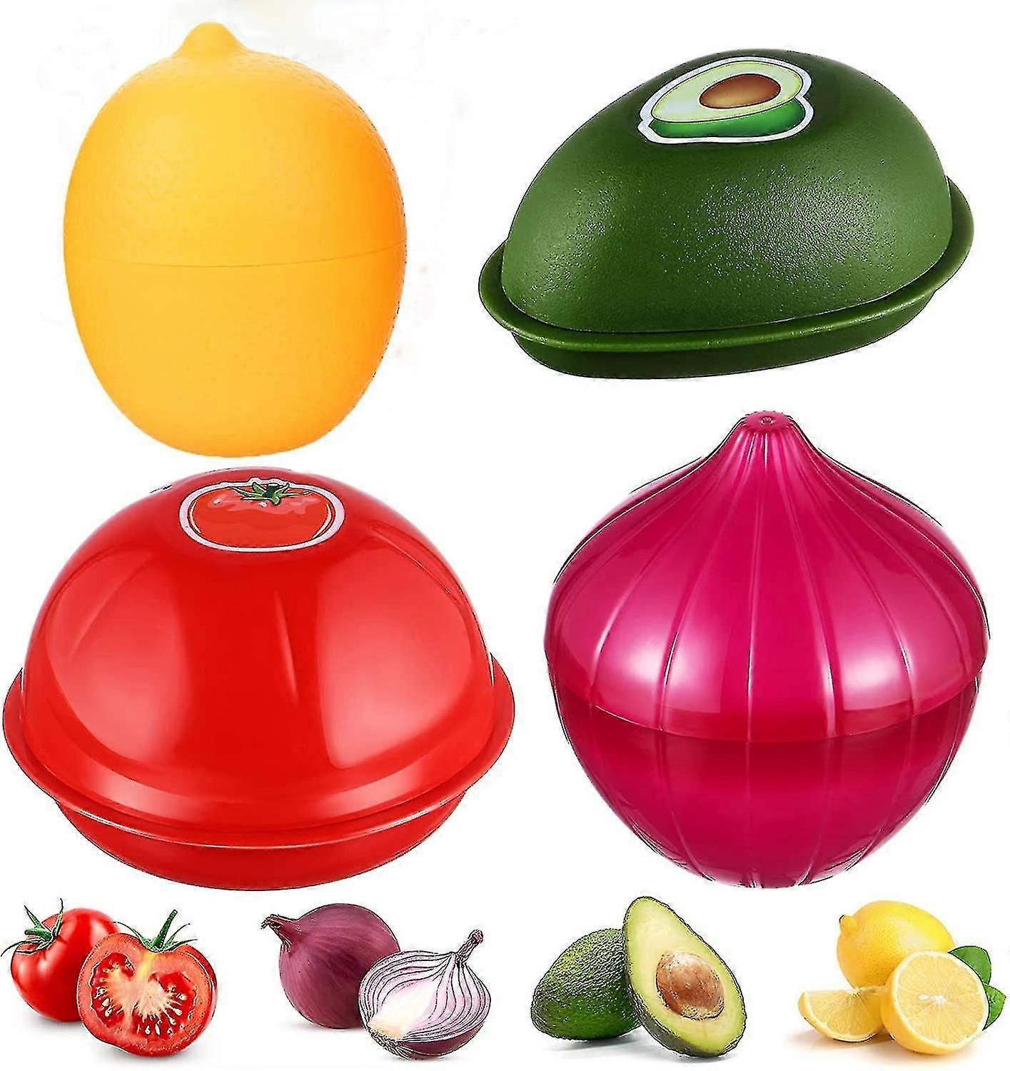 Fruit And Vegetable Shape Storage Containers Refrigerator Food Storage Box