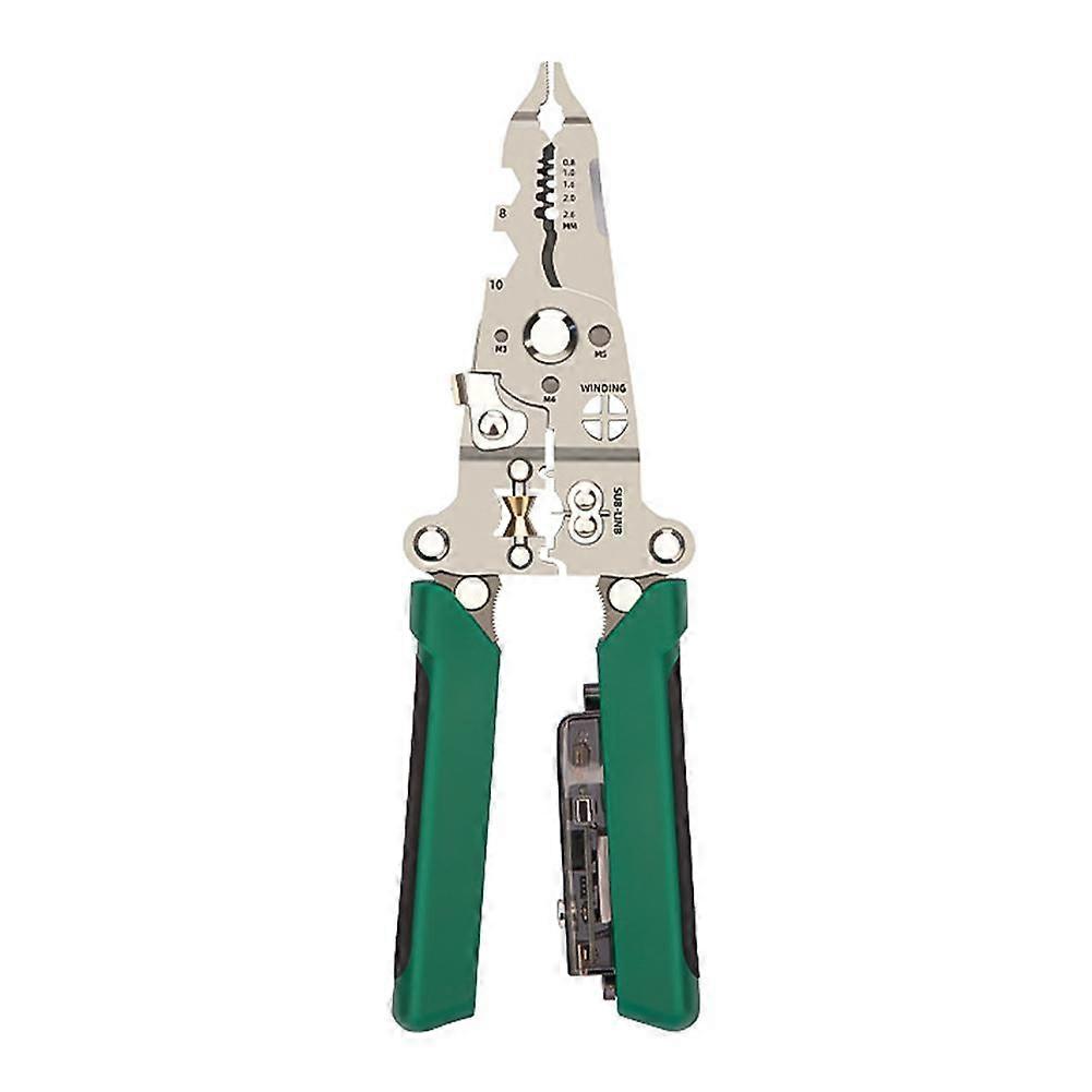 Foldable Wire Strippers Multi-function Wire Cable Crimping Stripper