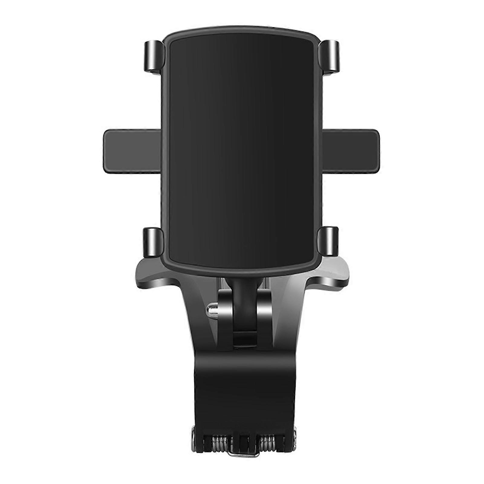 Versatile Navigation Bracket: 360° Adjustable, Durable, Fits Dashboard & Rearview Mirror