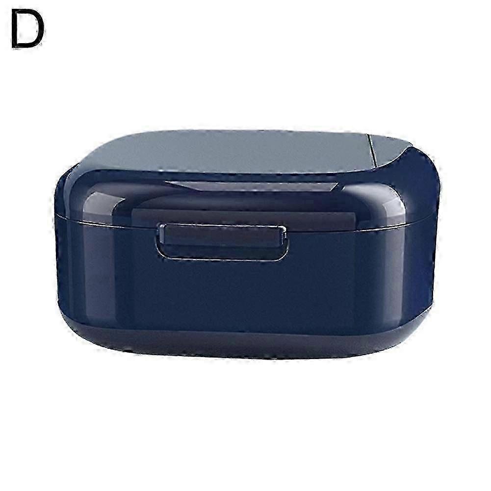 Portable Denture Storage Box for Soaking Cleaning Braces