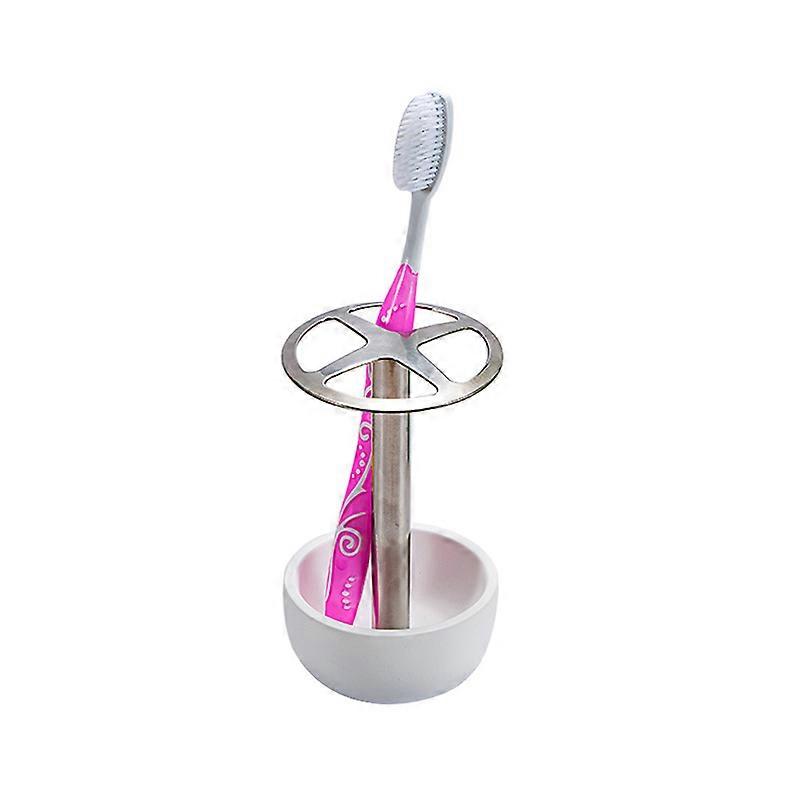 1pc Toothbrush Holder Stand, for Razor, Bathroom Vanity Counte