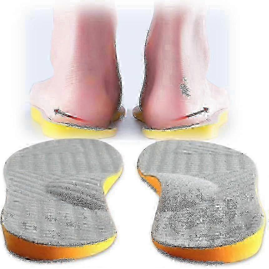 Orthotic Inserts Designed for Over Supination Correction Providing Foot Alignment and Support for Men and Women