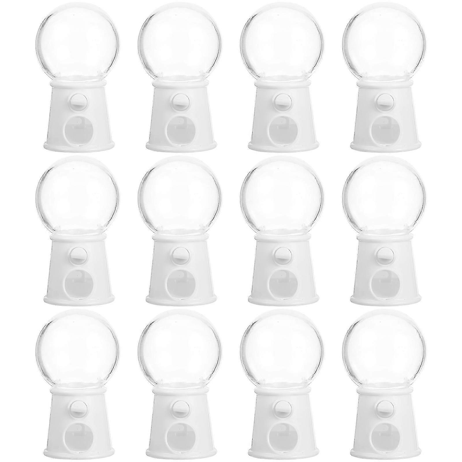 Mini Gumball Machines, 12pcs, Candy Dispenser, Creative, Wedding, Candy Box, Cake Decor