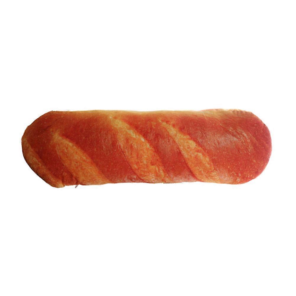 Orange French Bread Plush Pillow for Home Use Ideal for Sofa Cushion and Back Support 55 cm