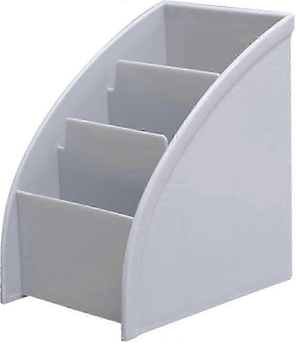 Trapezoid Desk Organizer for Remote Controls, Pens & Office Supplies - Creative Storage Solution